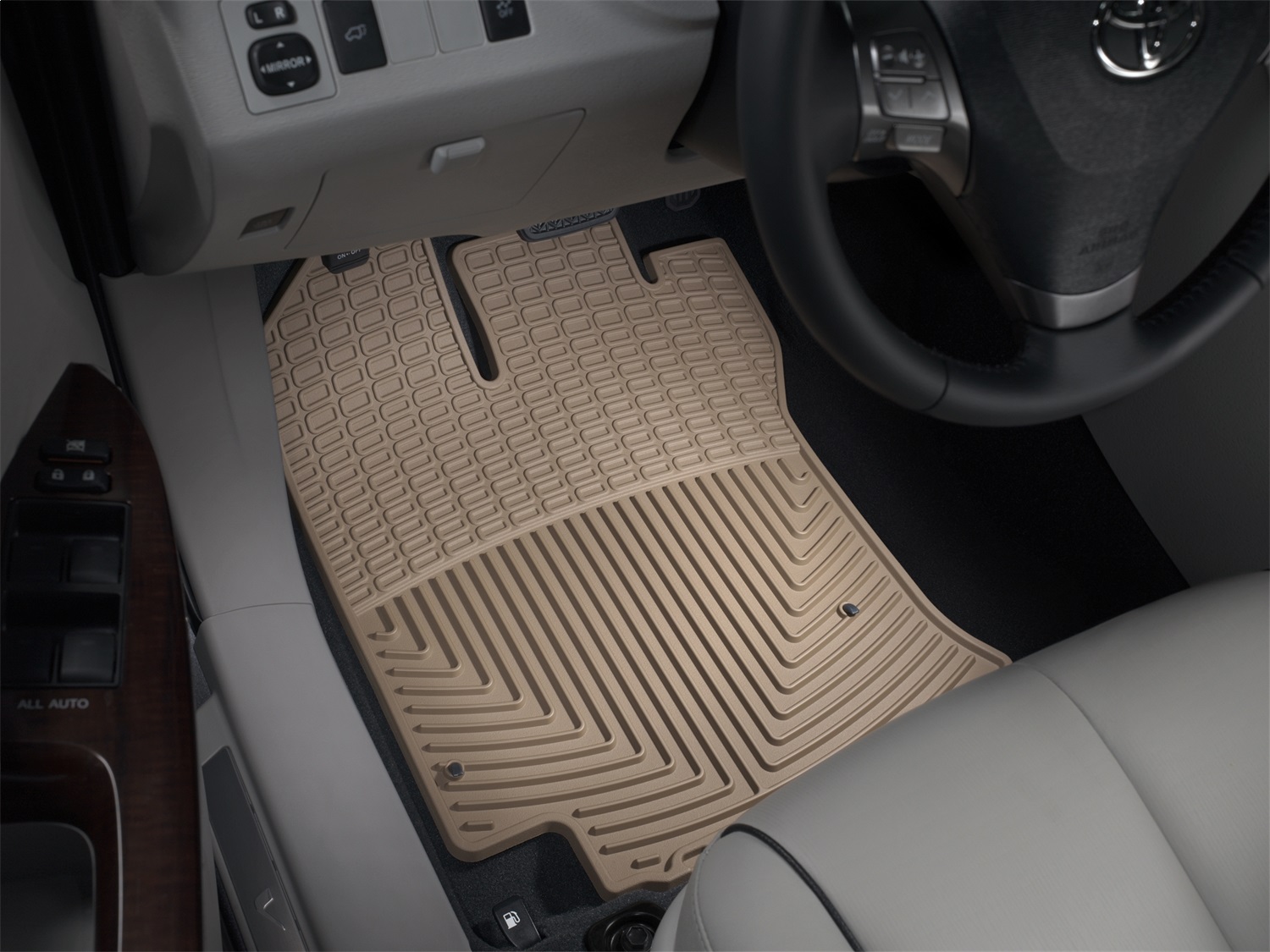 WeatherTech All Weather Floor Mats; Tan; Front W128TN thumbnail 0
