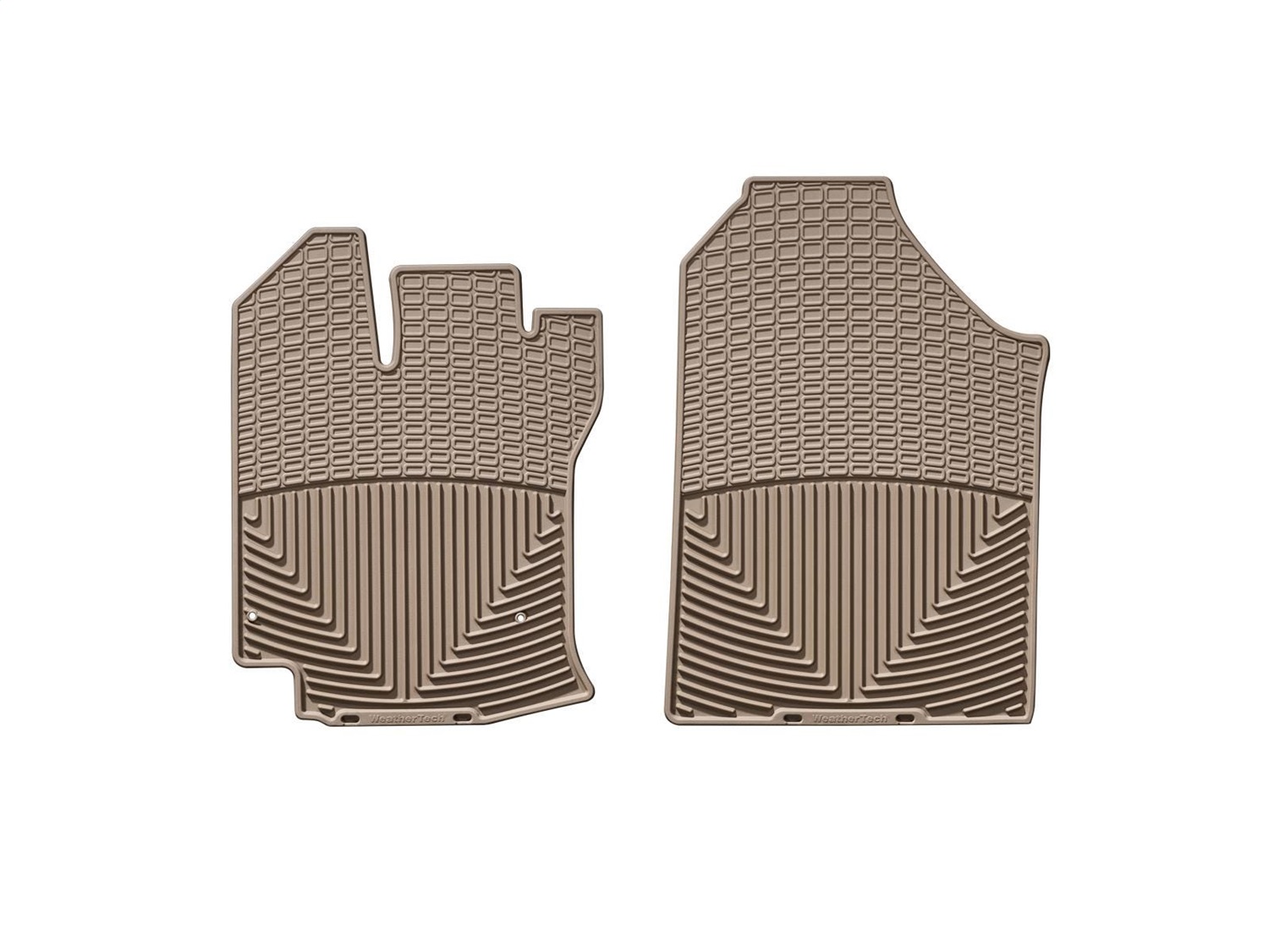 WeatherTech All Weather Floor Mats; Tan; Front W128TN thumbnail 1
