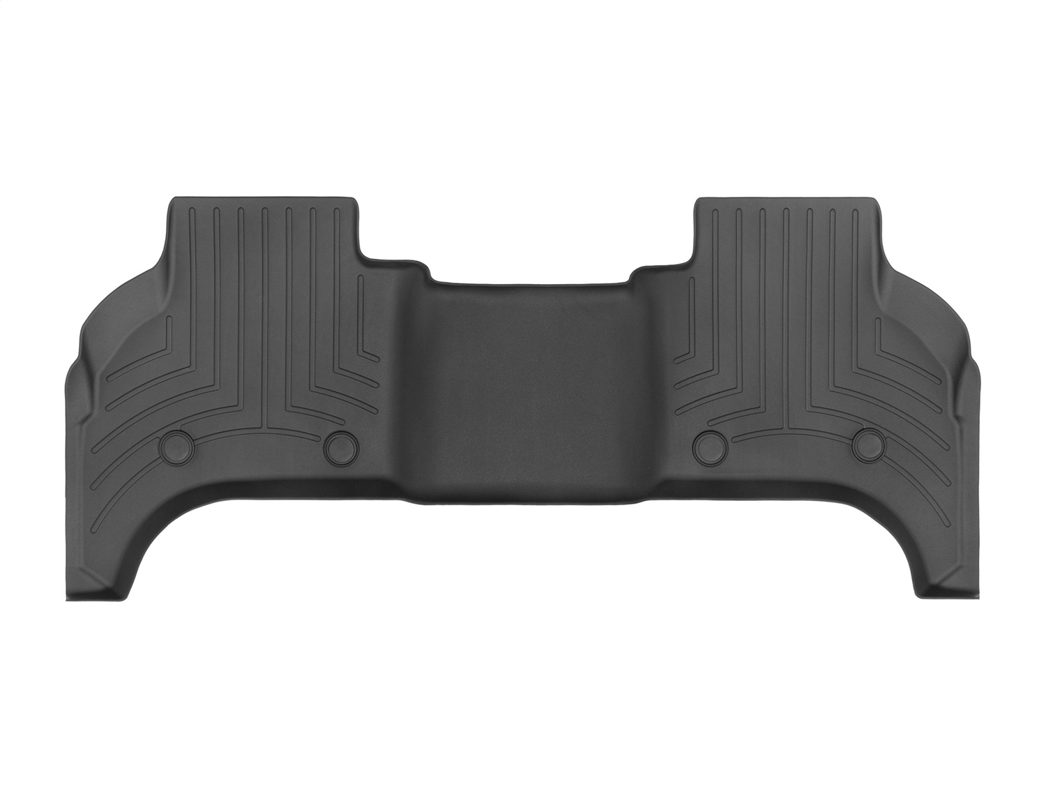 WeatherTech FloorLinerTM DigitalFit; Black; Rear 4416292 thumbnail 0
