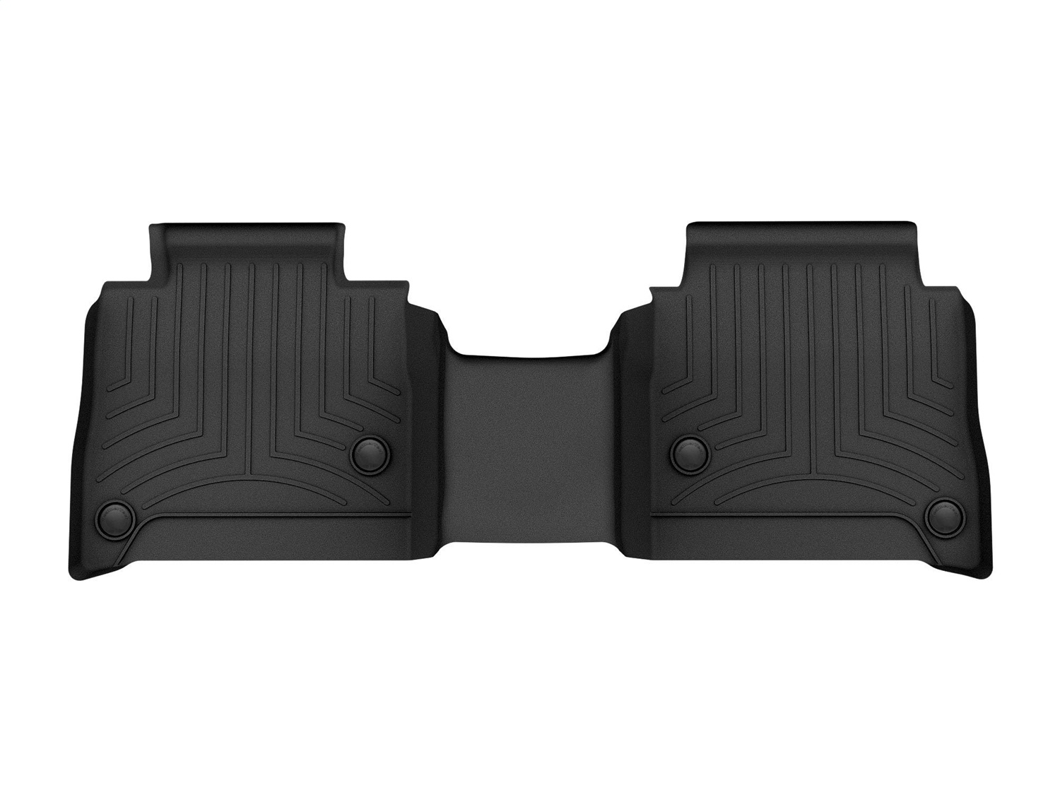 WeatherTech FloorLinerTM DigitalFit; Black; Rear 4414552 thumbnail 0