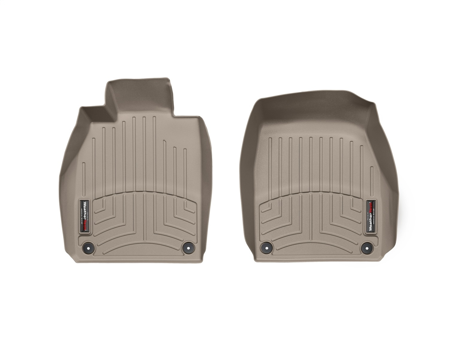WeatherTech FloorLinerTM DigitalFit; Tan; Front 454371 thumbnail 1