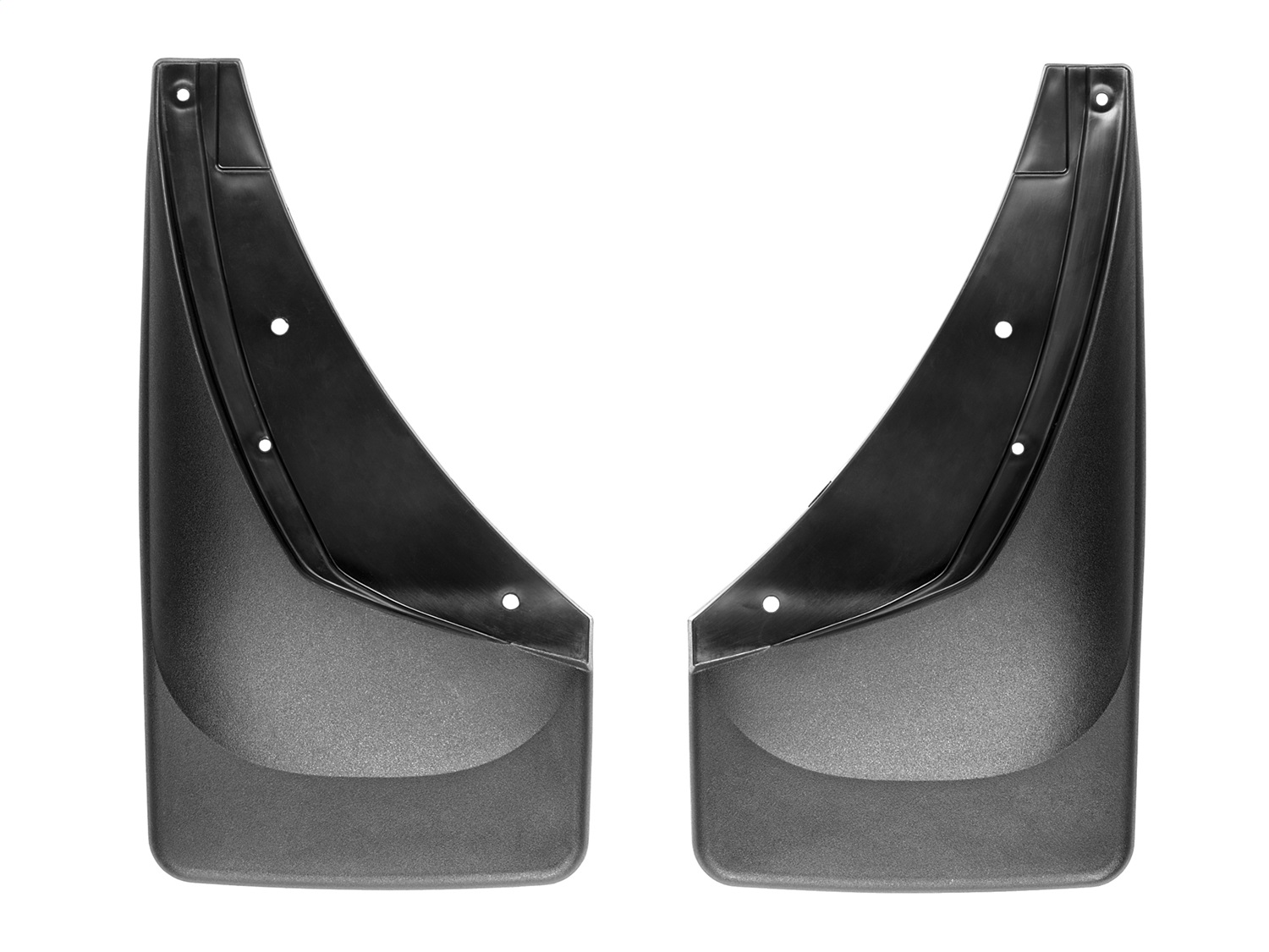 WeatherTech MudFlap No-Drill DigitalFit; Black 110006 thumbnail 1
