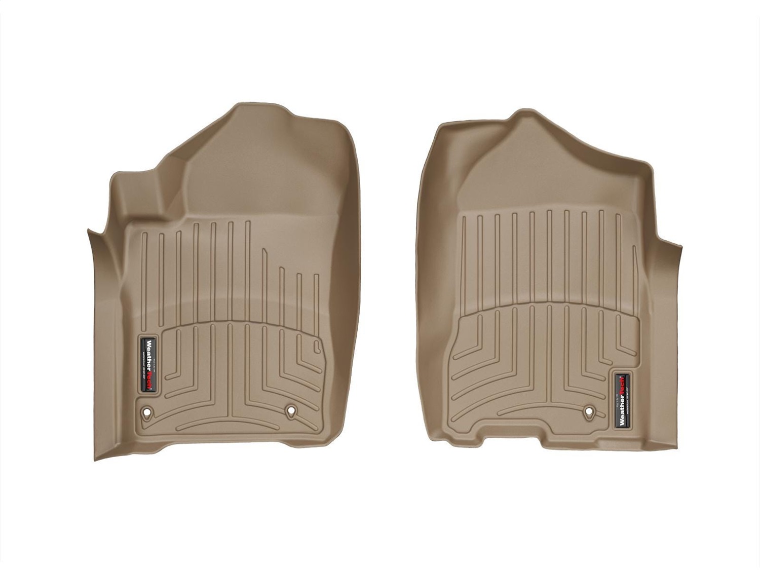 WeatherTech FloorLinerTM DigitalFit; Tan; Front 452091 thumbnail 1