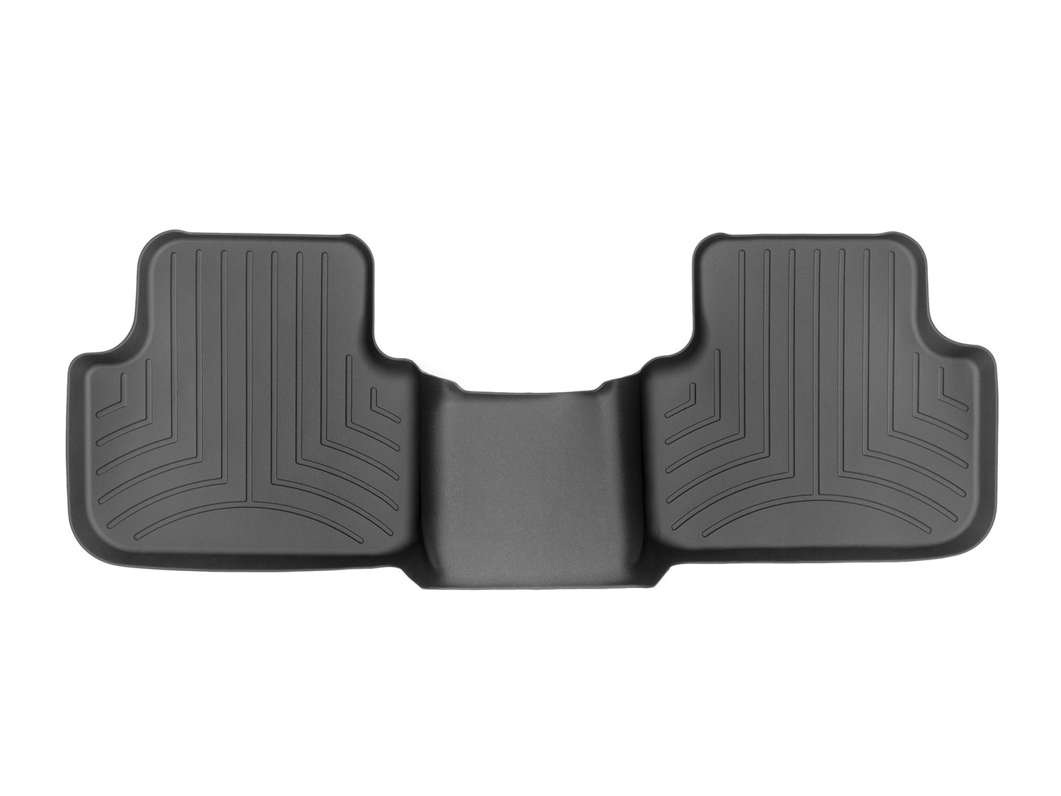 WeatherTech FloorLinerTM DigitalFit; Black; Rear 448875 thumbnail 0