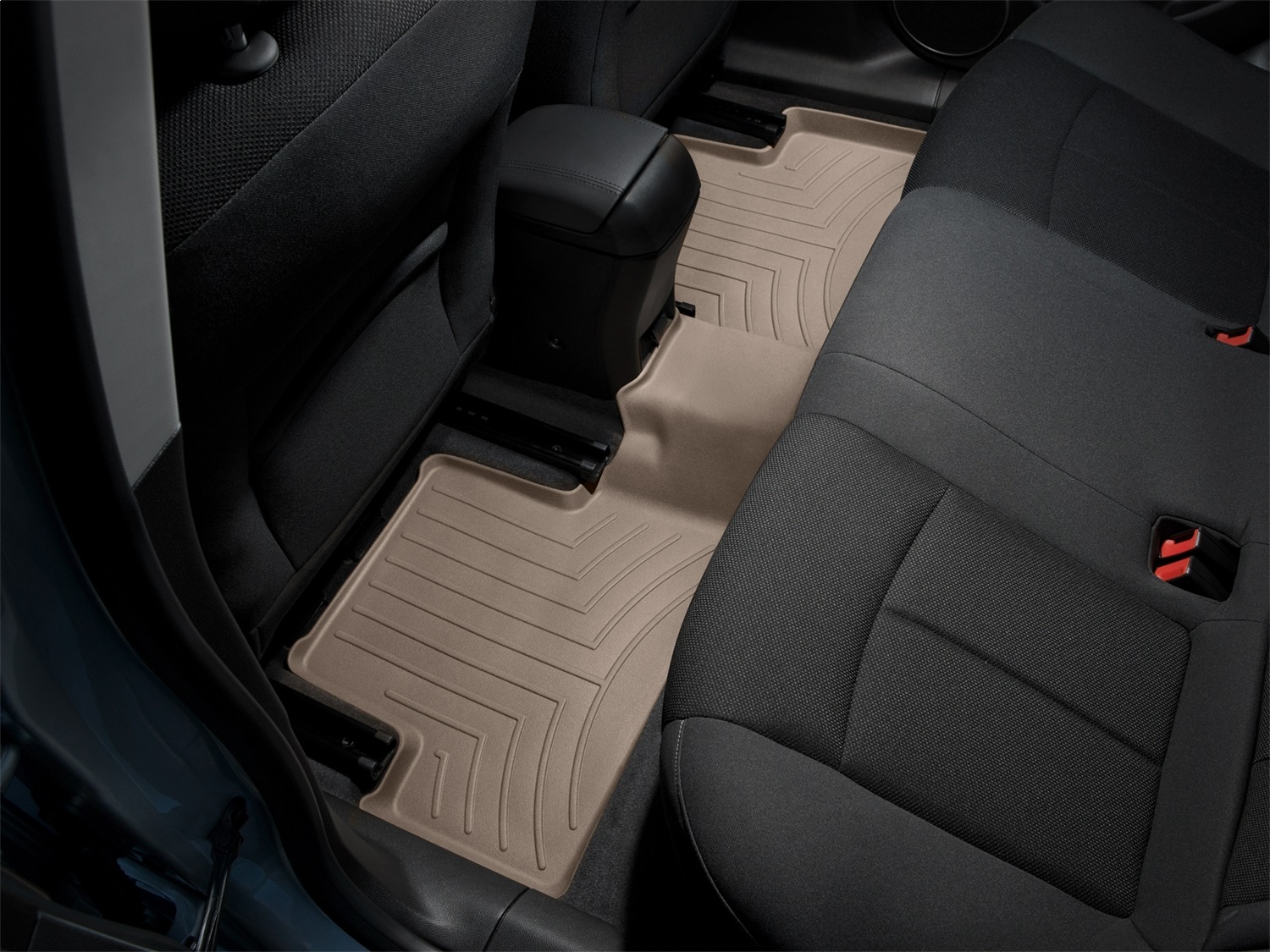 WeatherTech FloorLinerTM DigitalFit; Tan; Rear 453442 thumbnail 0