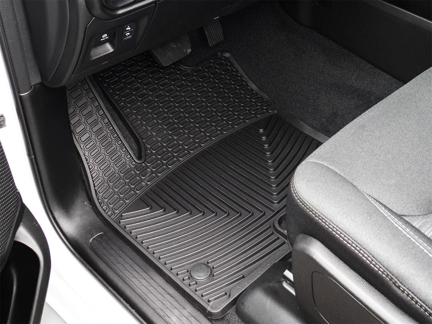 WeatherTech All Weather Floor Mats; Black; Front W719 thumbnail 0