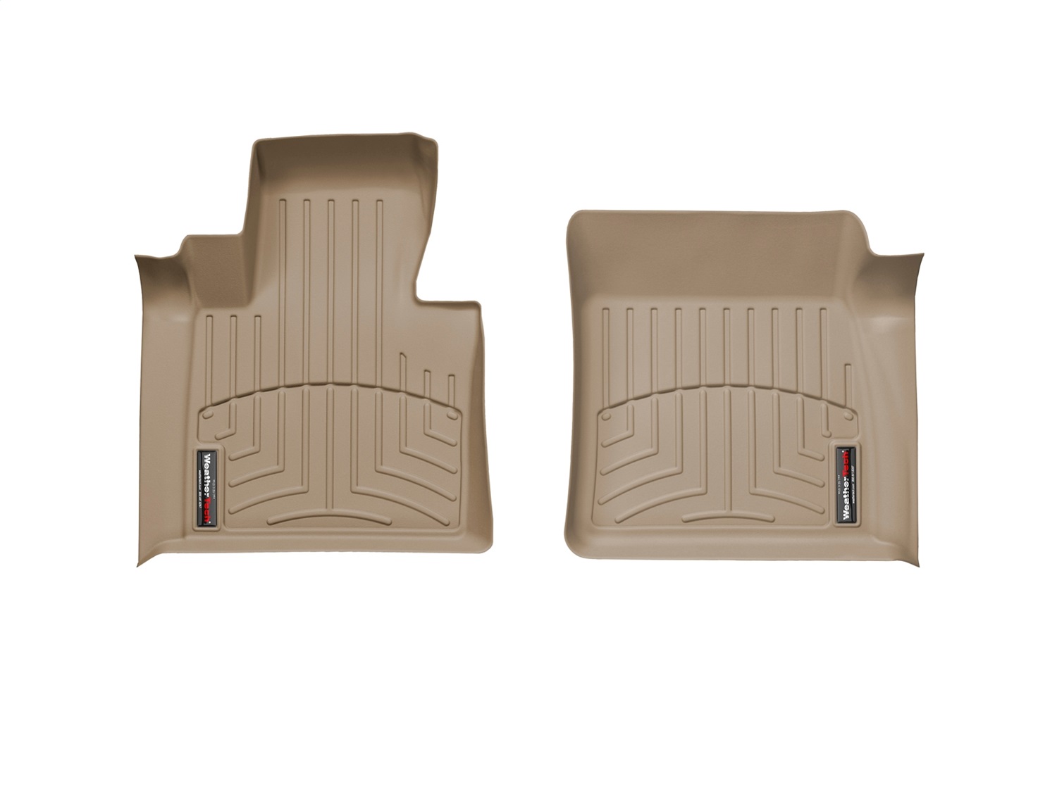 WeatherTech FloorLinerTM DigitalFit; Tan; Front 450731 thumbnail 0