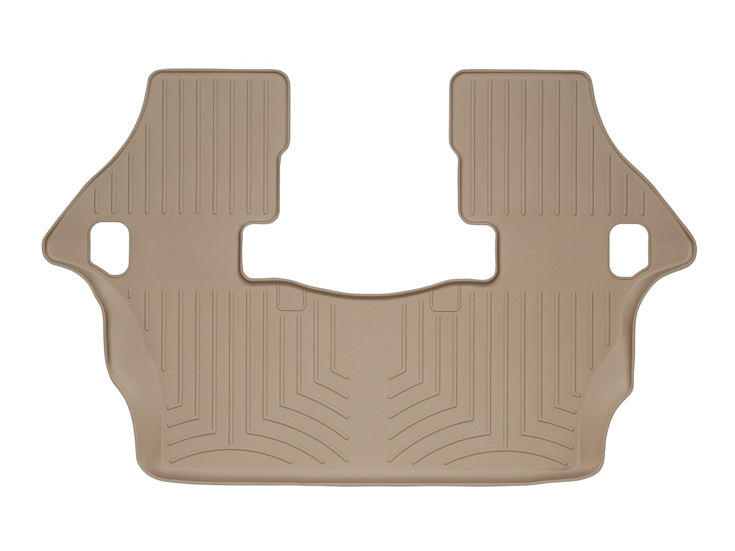 WeatherTech FloorLinerTM DigitalFit; Tan; Third Row 450193 thumbnail 1