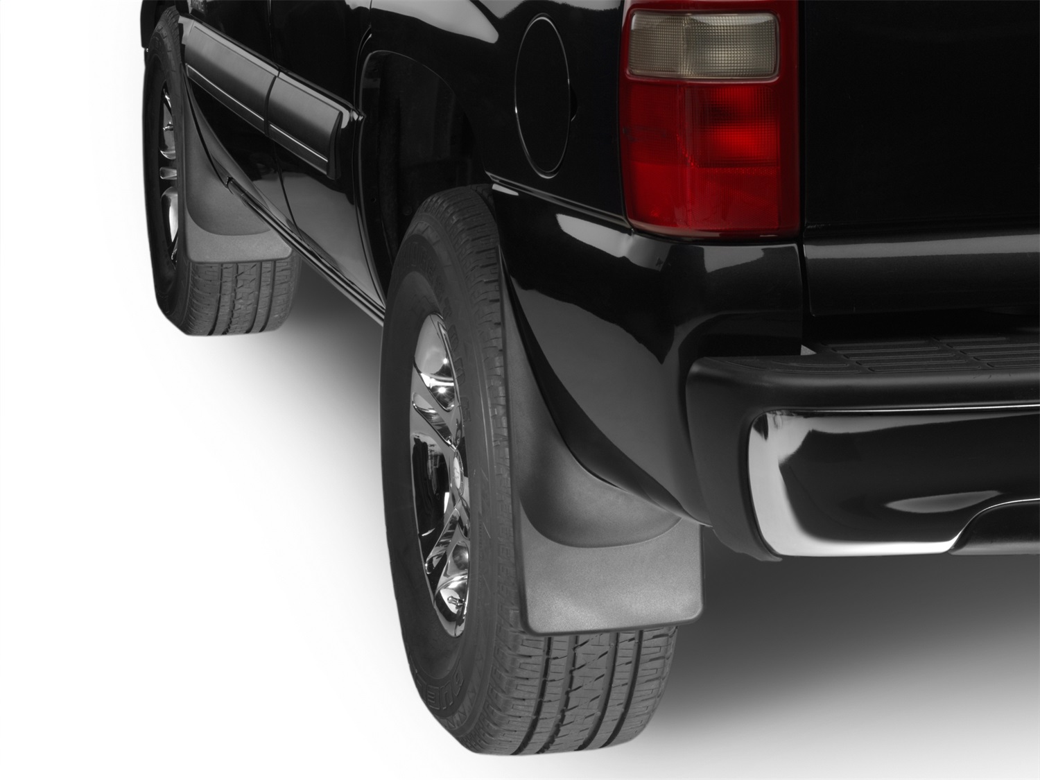 WeatherTech MudFlap No-Drill DigitalFit MudFlap Kit; Black 110006-120006 thumbnail 1