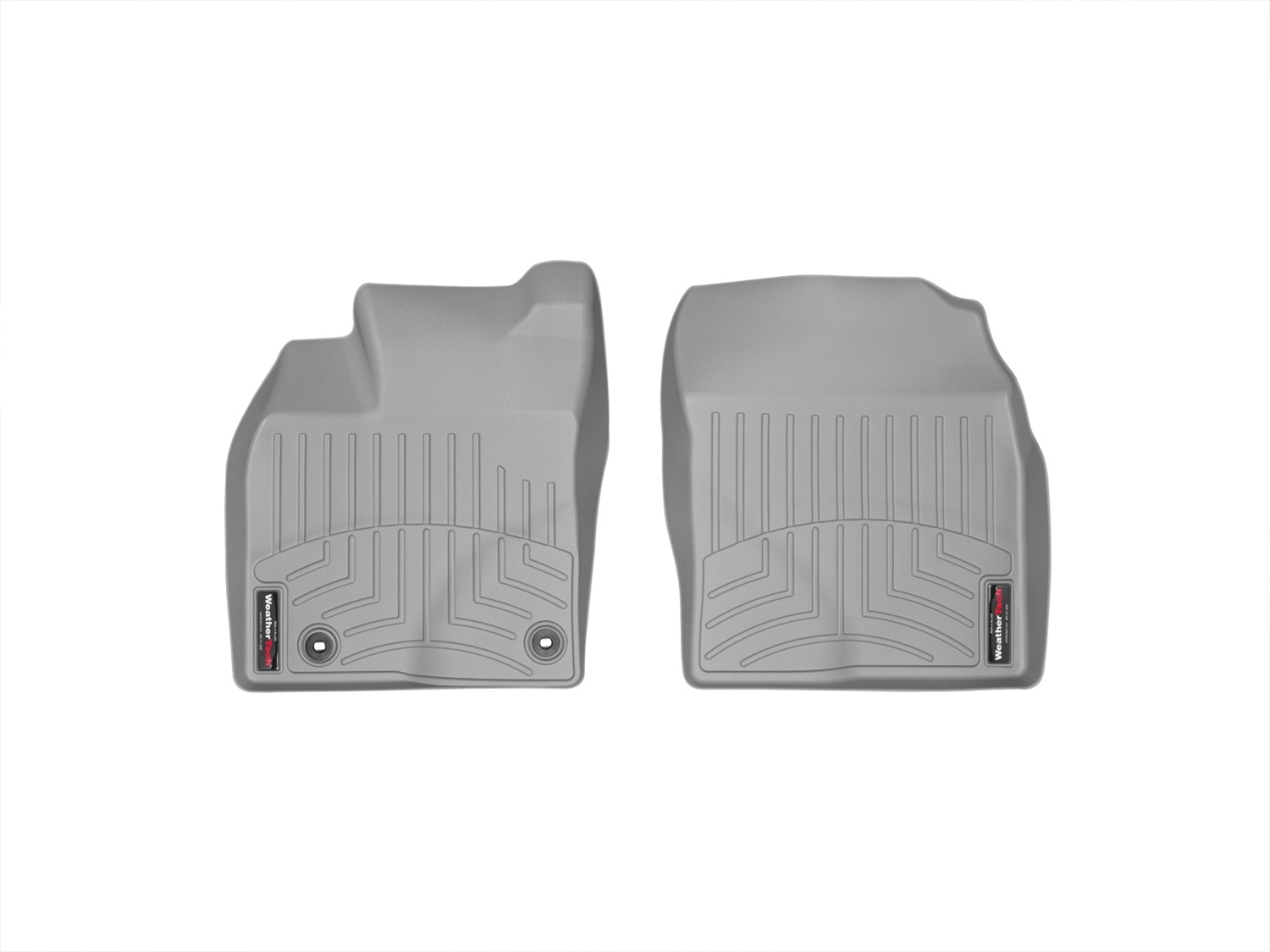 WeatherTech FloorLinerTM DigitalFit; Gray; Front 465251 thumbnail 0