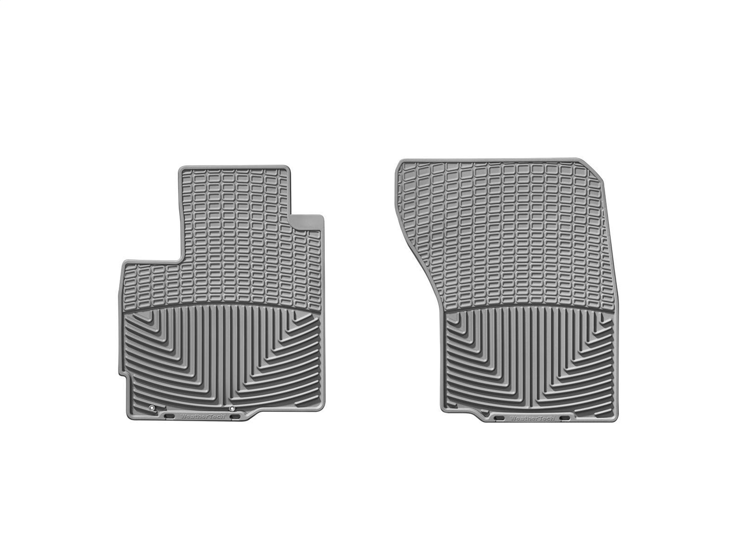 WeatherTech All Weather Floor Mats; Gray; Front W83GR thumbnail 0