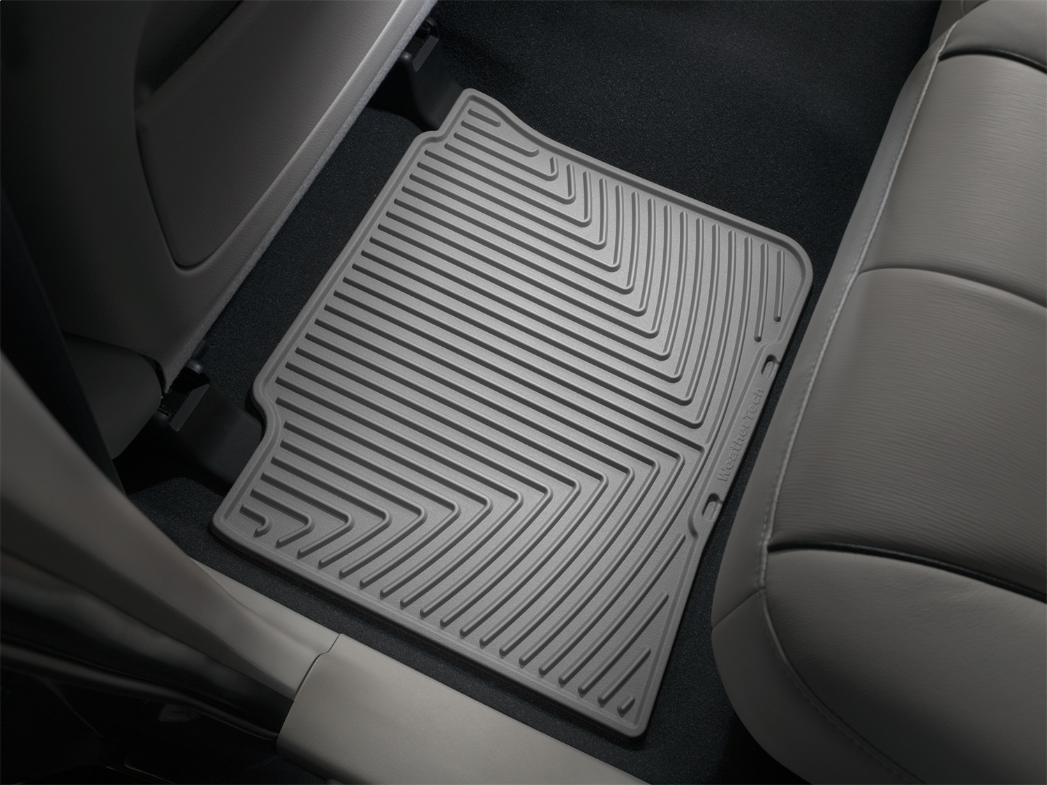 WeatherTech All Weather Floor Mats; Gray; Rear W129GR thumbnail 1