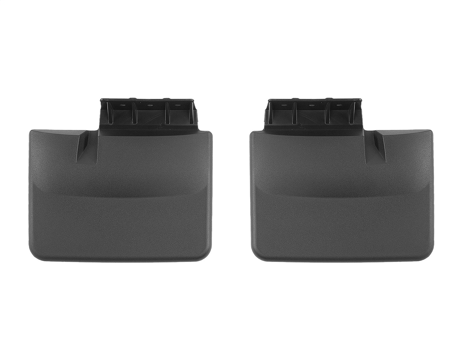 WeatherTech MudFlap No-Drill DigitalFit; MidFlap; Black 110151 thumbnail 0