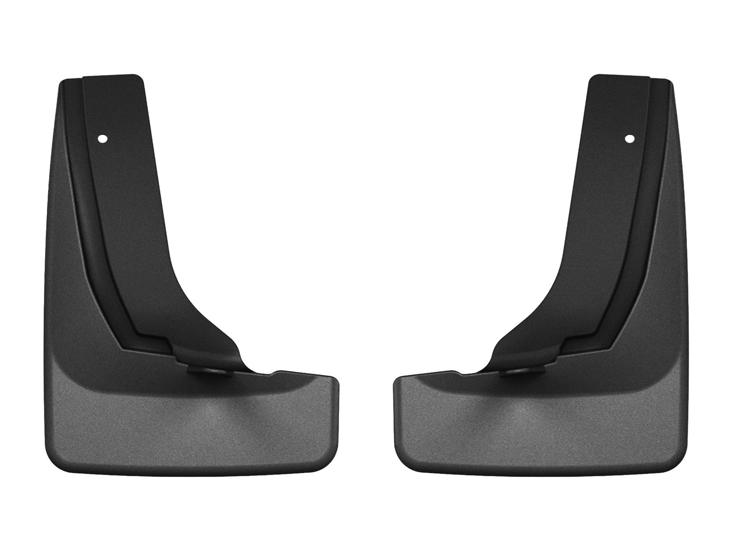 WeatherTech MudFlap No-Drill DigitalFit; Black 110203 thumbnail 1