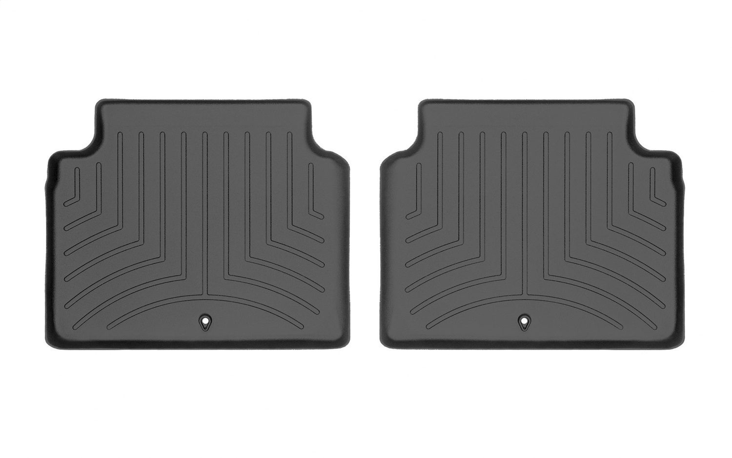 WeatherTech FloorLinerTM DigitalFit; Black; Rear 4416592 thumbnail 0