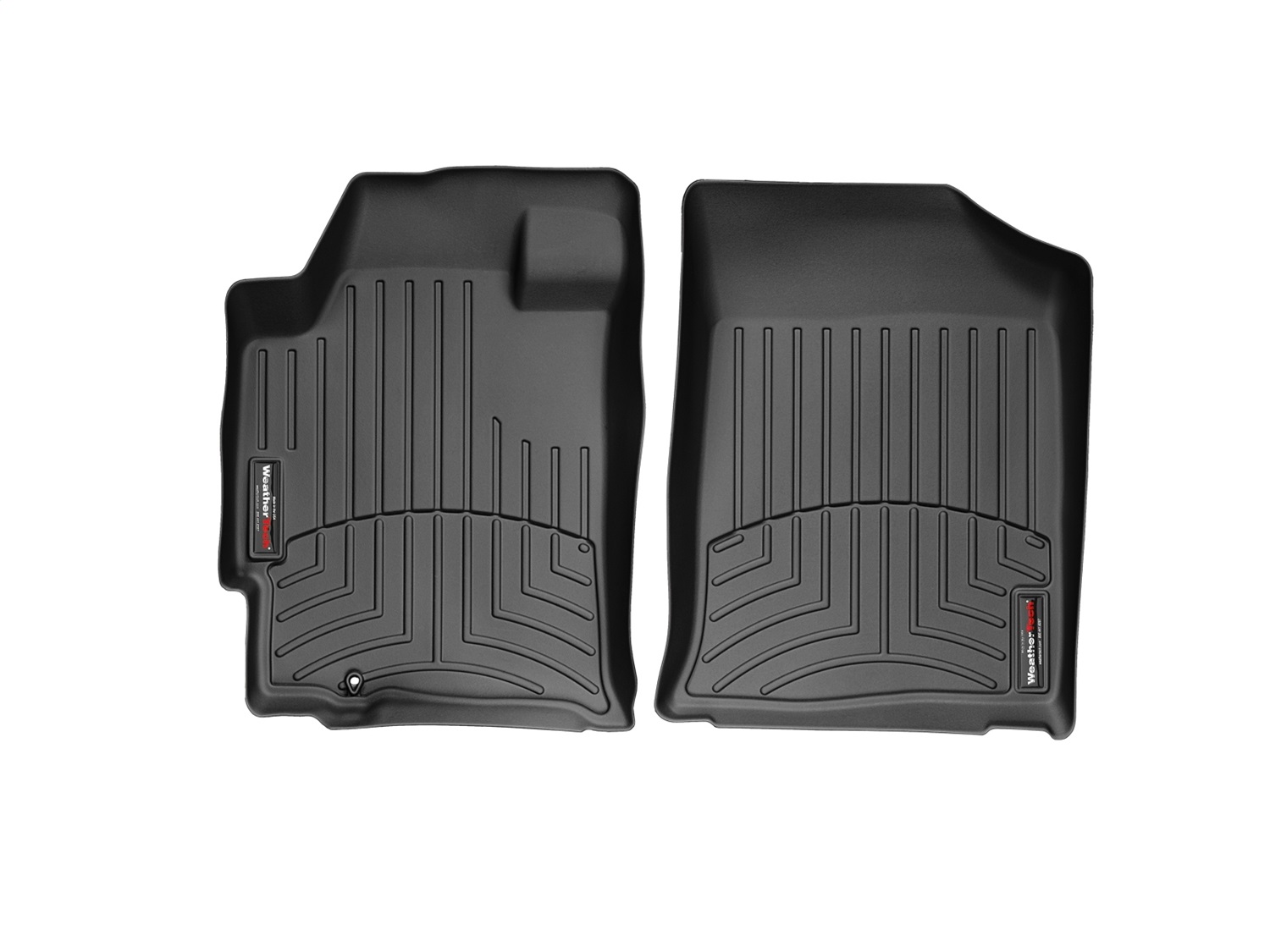 WeatherTech FloorLinerTM DigitalFit; Black; Front 441181 thumbnail 1