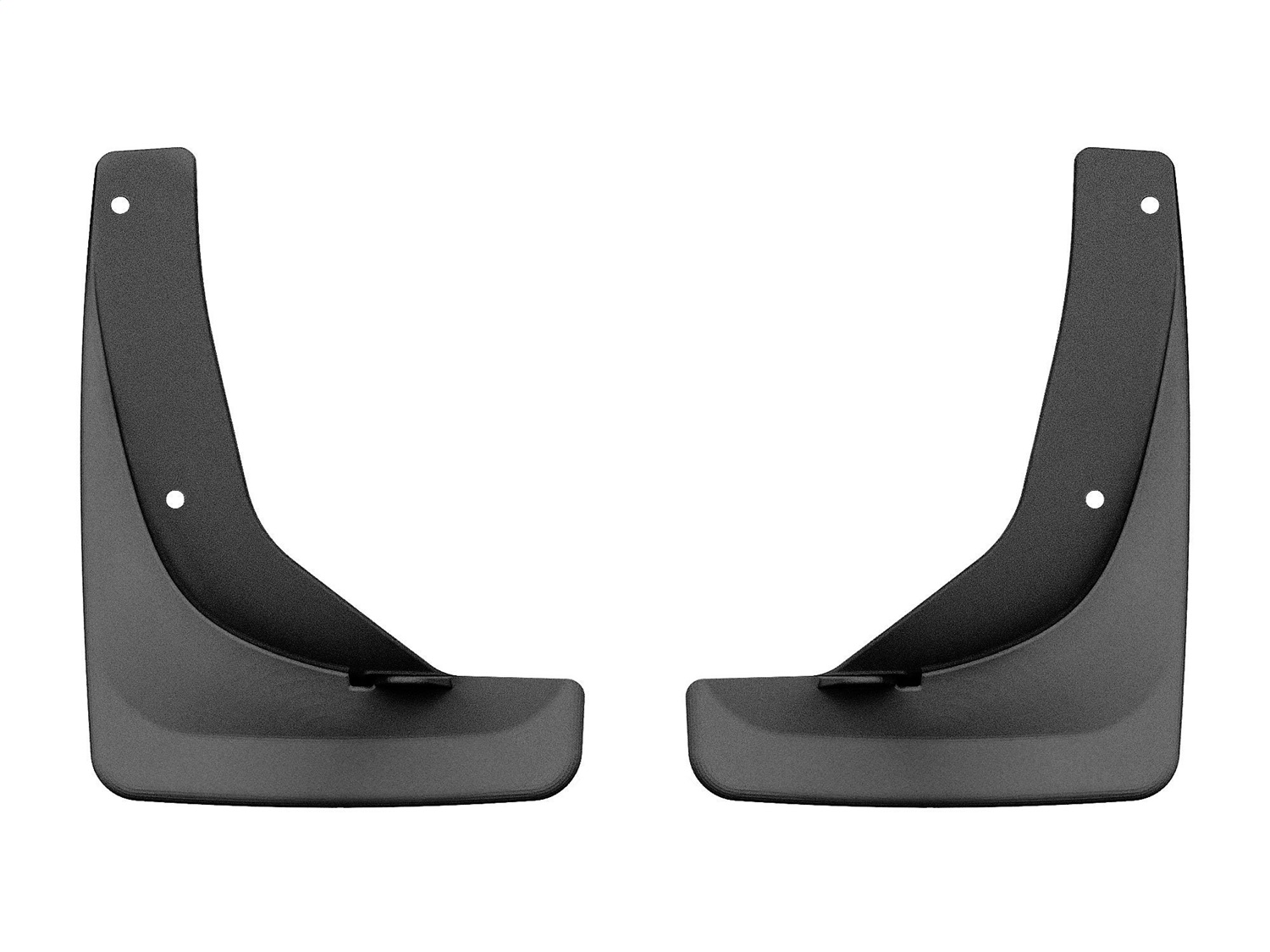 WeatherTech MudFlap No-Drill DigitalFit; Black 120161 thumbnail 1