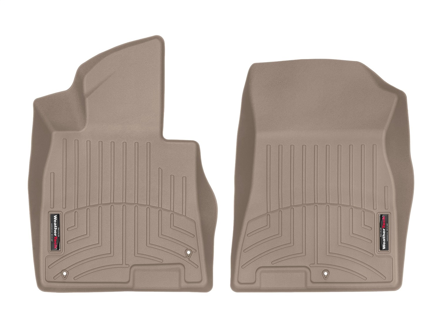 WeatherTech FloorLinerTM DigitalFit; Tan; Front 4515981 thumbnail 1