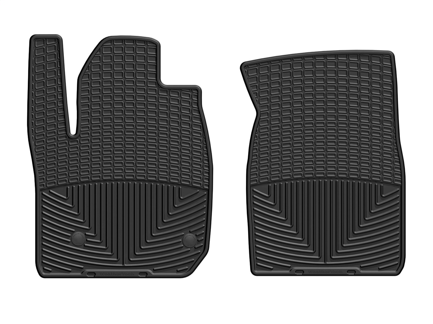 WeatherTech All Weather Floor Mats; Black; Front W510 thumbnail 0