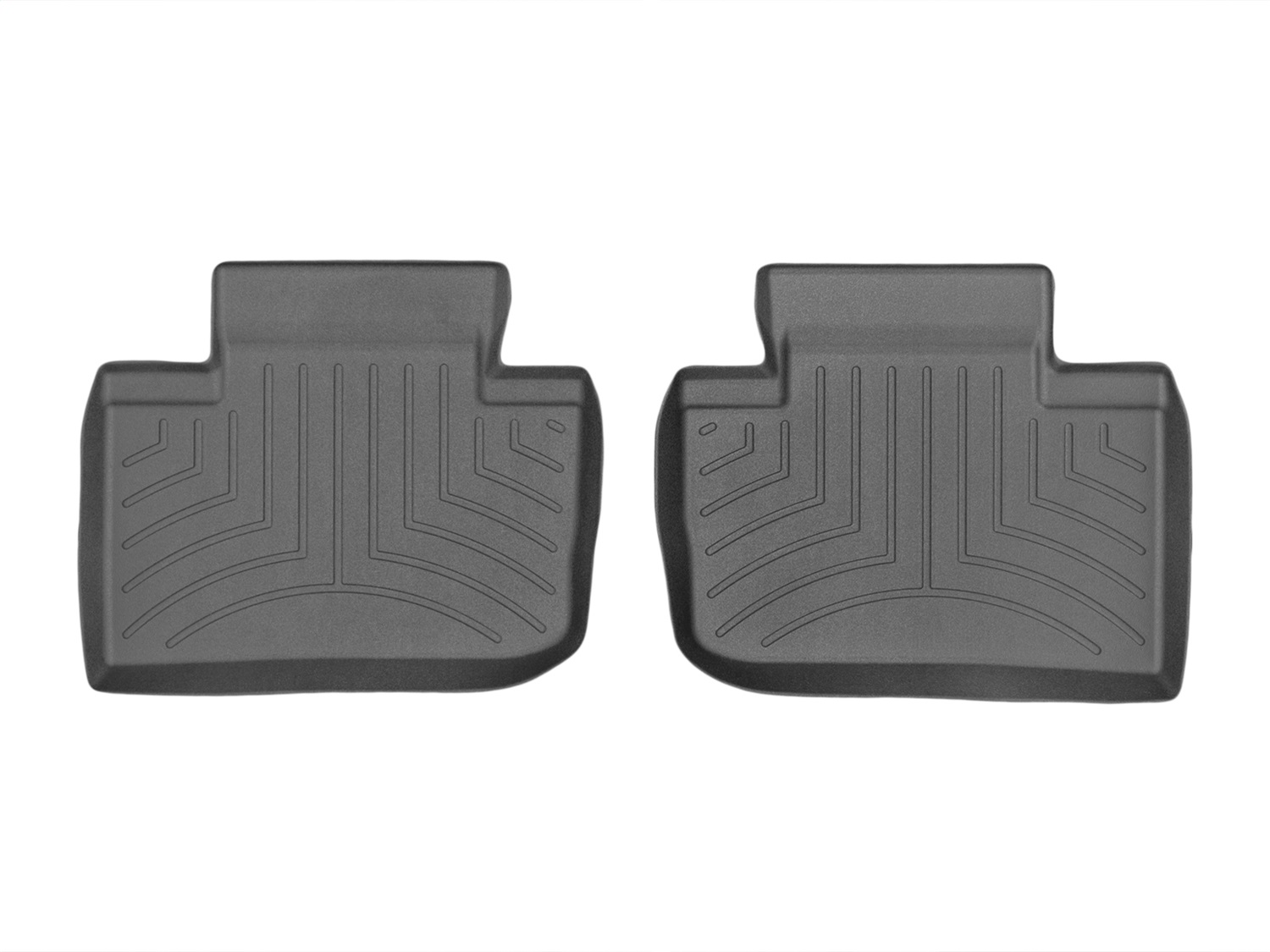 WeatherTech FloorLinerTM DigitalFit; Black; Rear 445752 thumbnail 1