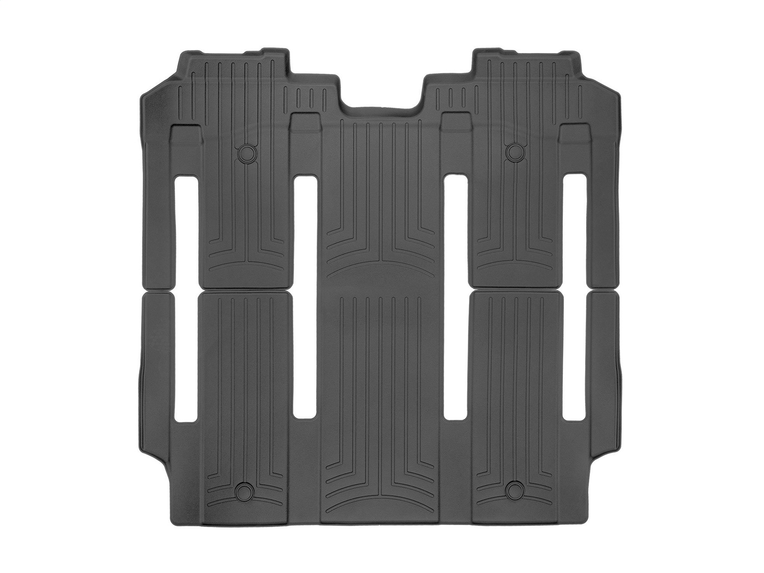 WeatherTech FloorLinerTM DigitalFit; Black; Rear 4416412 thumbnail 0
