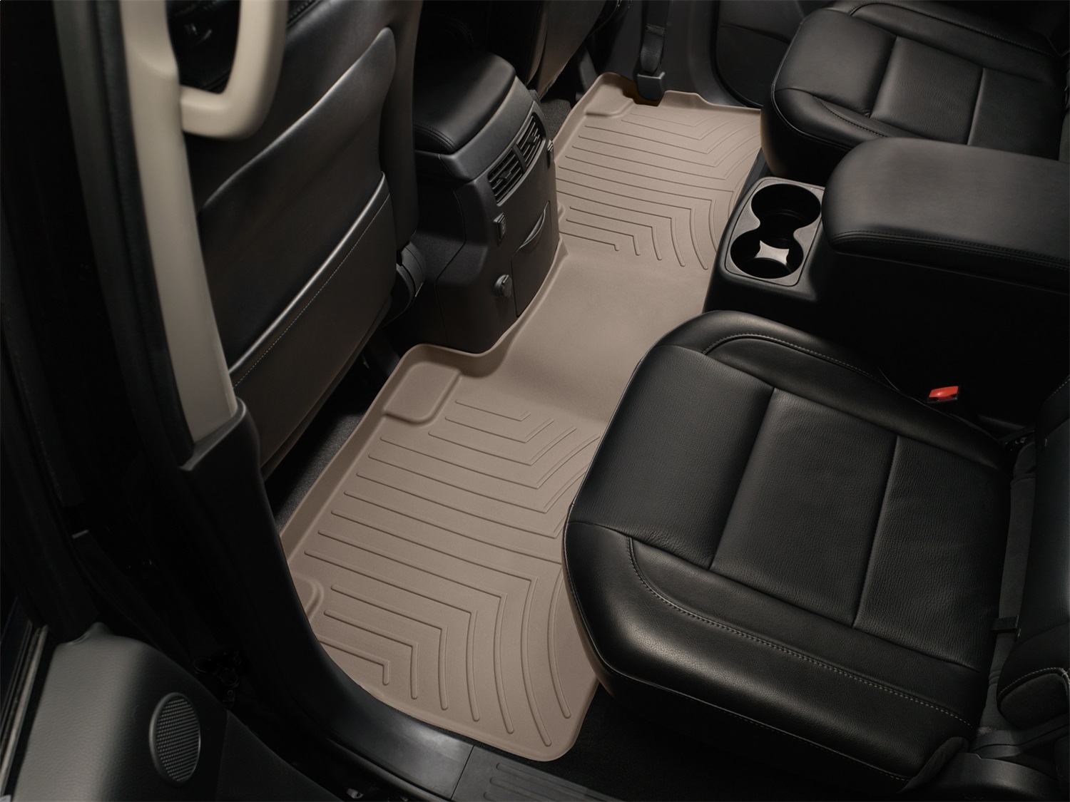 WeatherTech FloorLinerTM DigitalFit; Tan; Rear 450194 thumbnail 0
