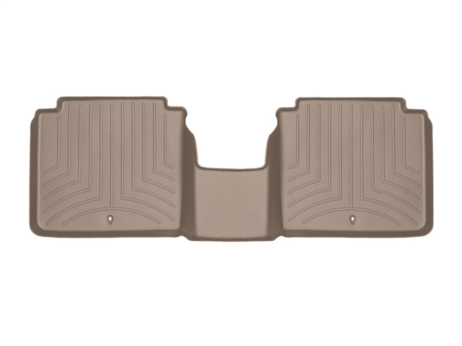 WeatherTech FloorLinerTM DigitalFit; Tan; Rear 4514842 thumbnail 0