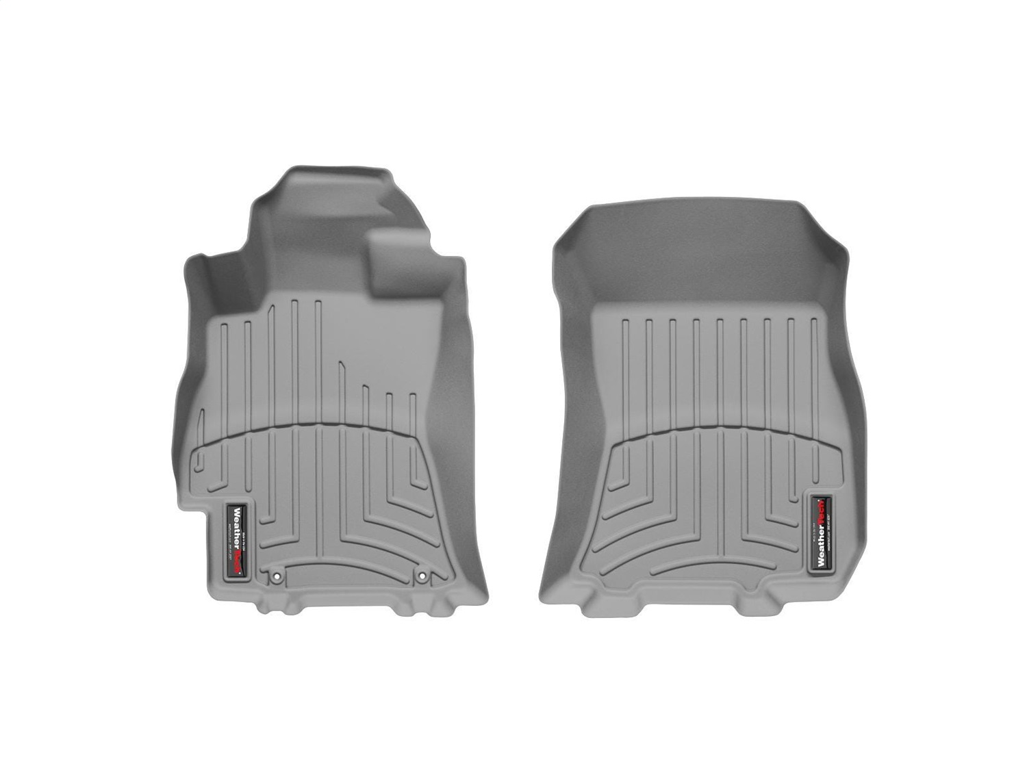 WeatherTech FloorLinerTM DigitalFit; Gray; Front 462591 thumbnail 0