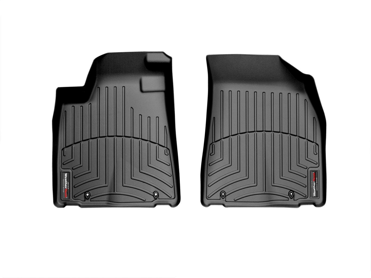 WeatherTech FloorLinerTM DigitalFit; Black; Front 442291 thumbnail 0