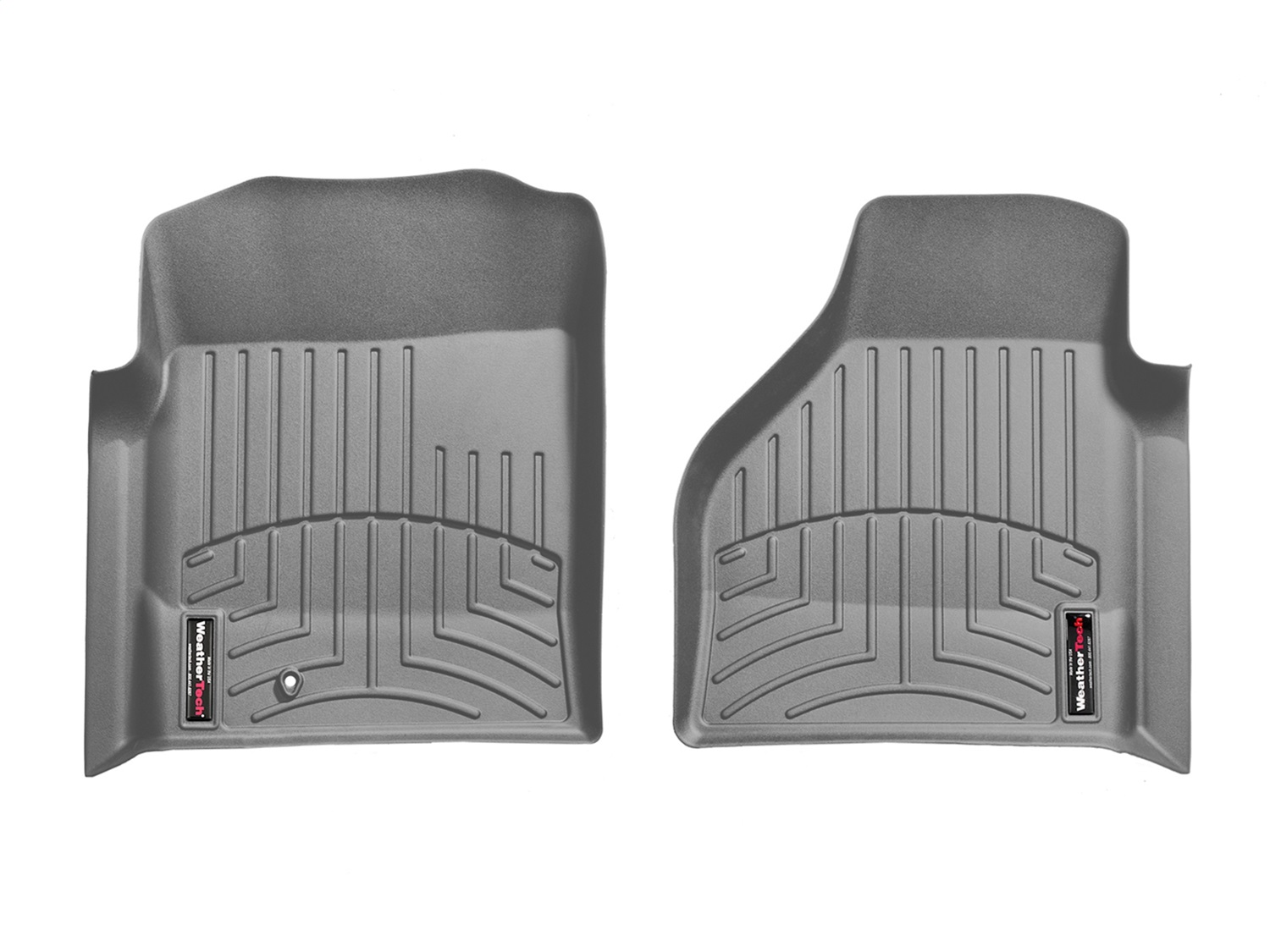 WeatherTech FloorLinerTM DigitalFit; Gray; Front 460041 thumbnail 1