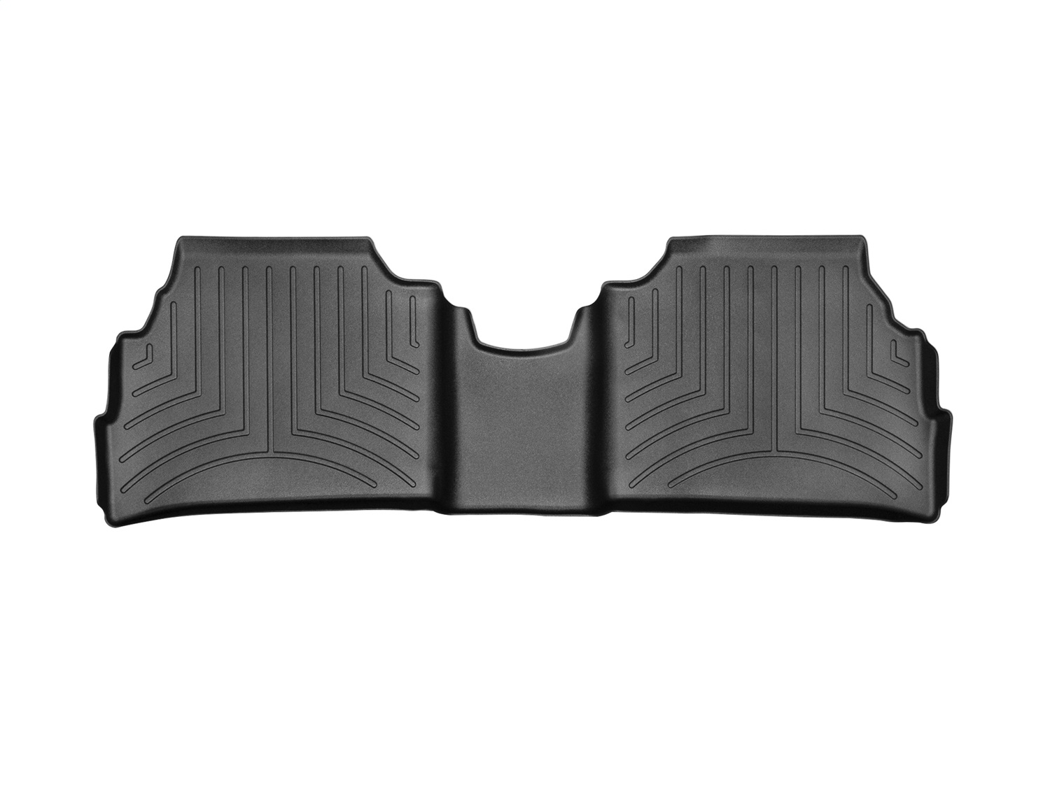 WeatherTech FloorLinerTM DigitalFit; Black; Rear 4415202 thumbnail 0