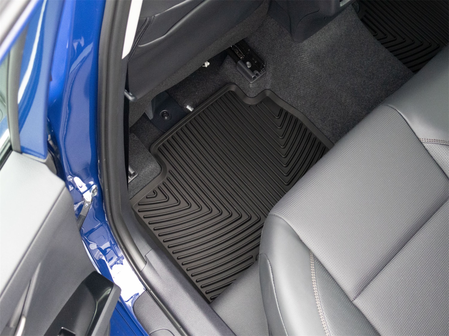 WeatherTech All Weather Floor Mats; Black; Rear W688 thumbnail 1