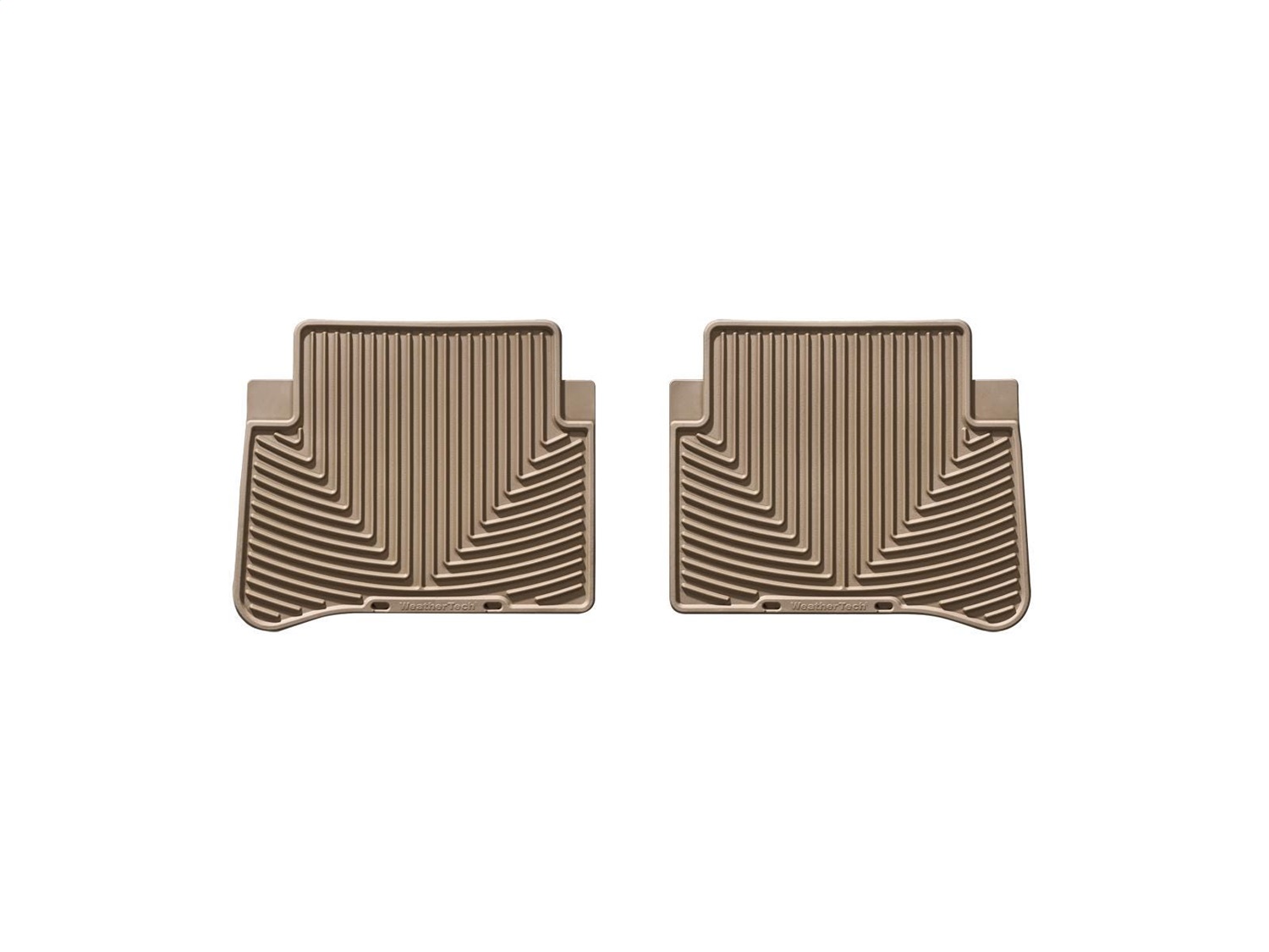 WeatherTech All Weather Floor Mats; Tan; Rear W164TN thumbnail 0