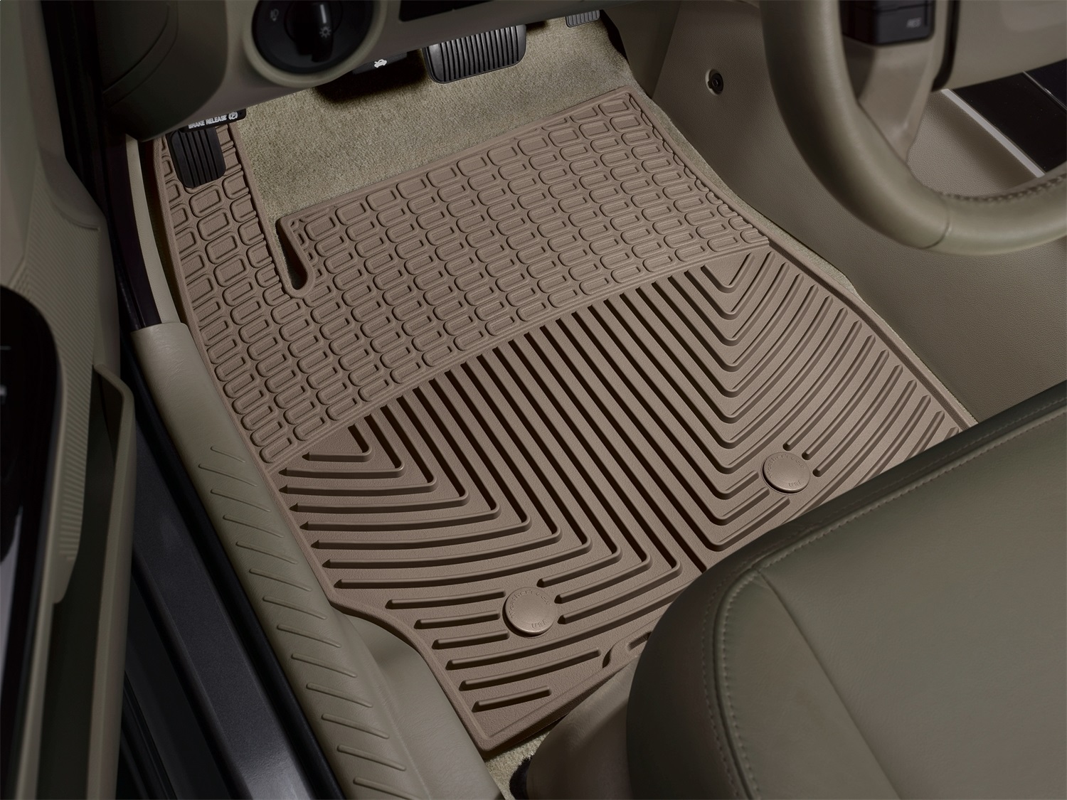 WeatherTech All Weather Floor Mats; Tan; Front W235TN thumbnail 1