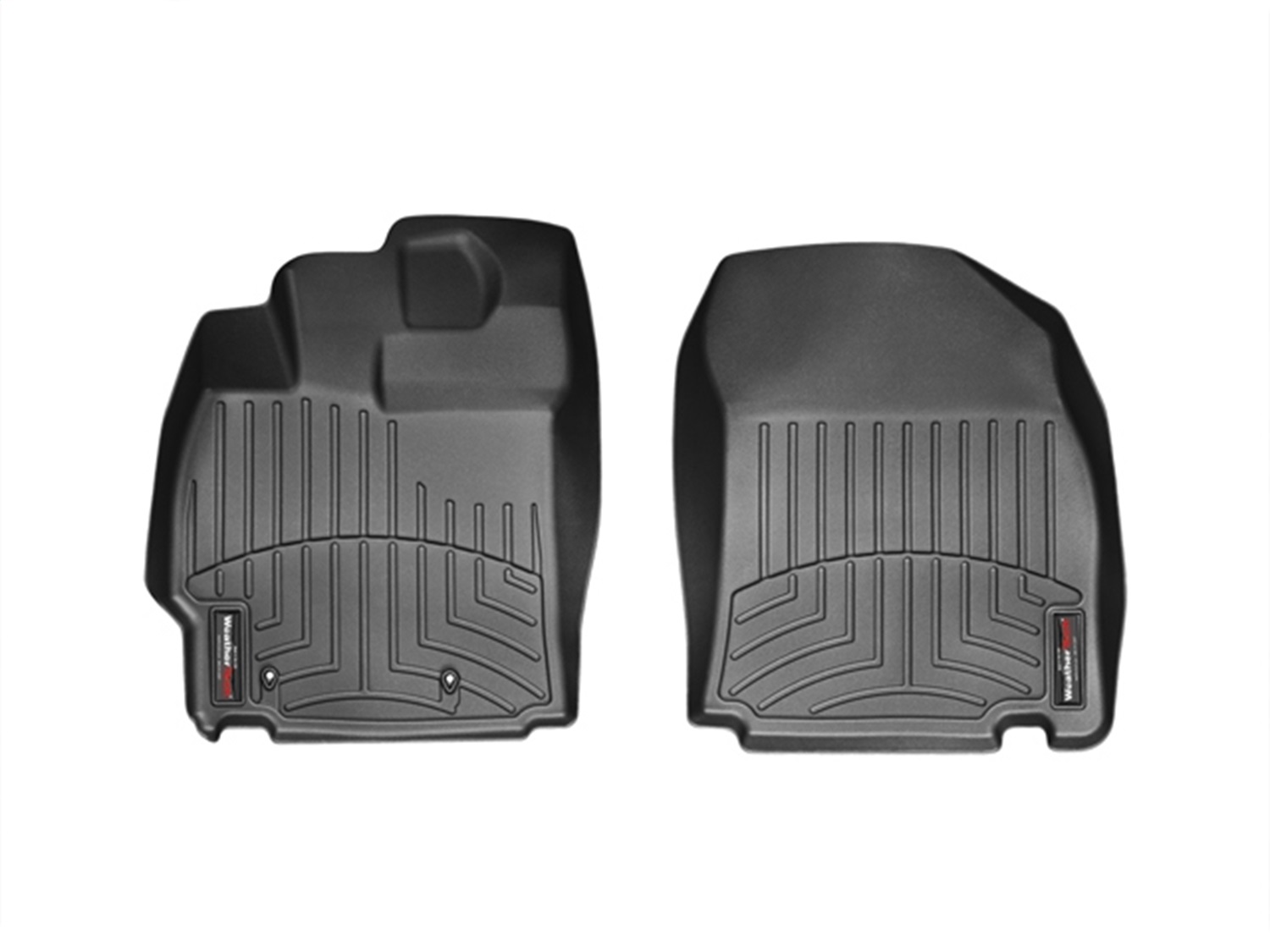 WeatherTech FloorLinerTM DigitalFit; Black; Front 443451 thumbnail 0