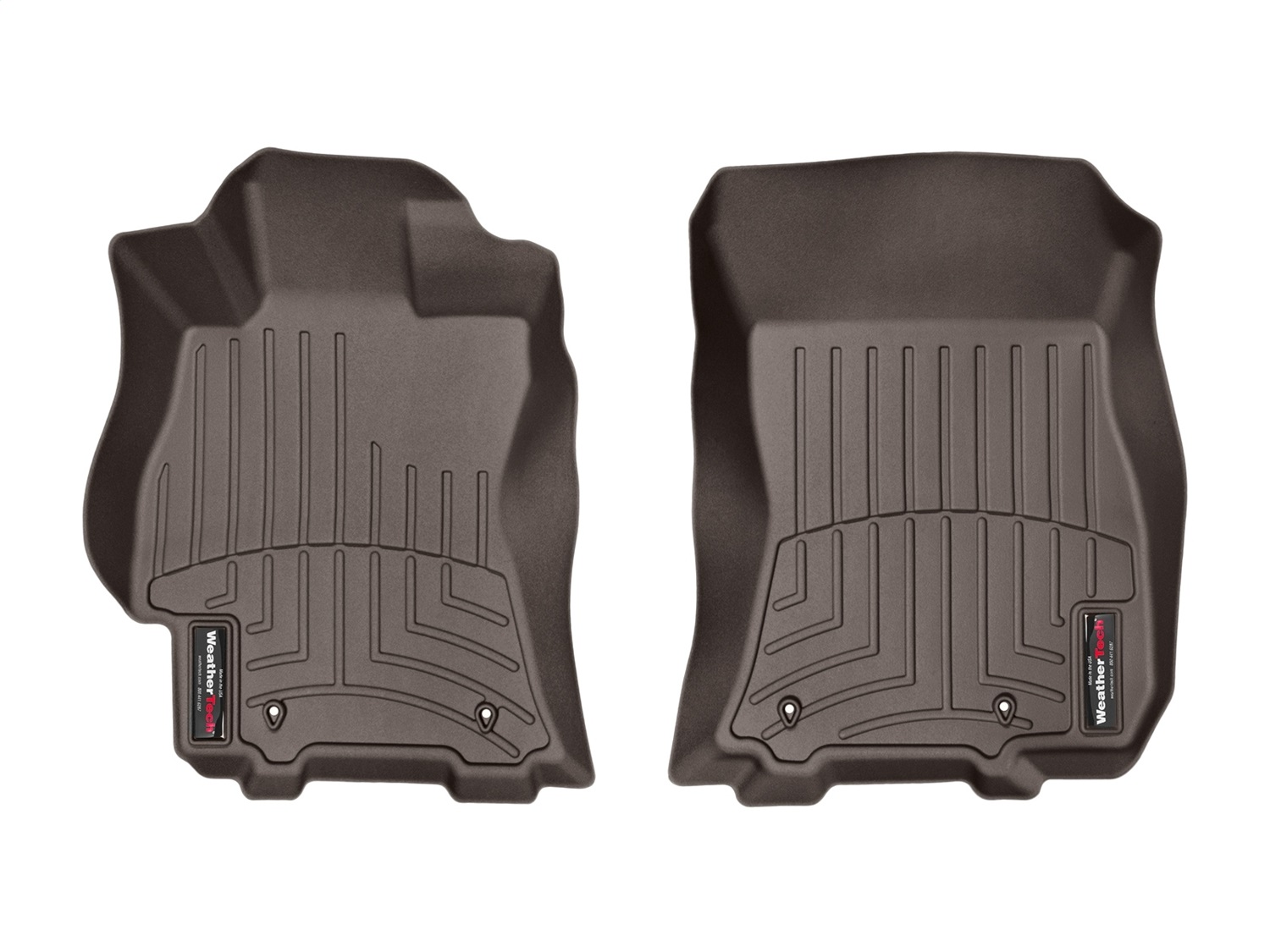 WeatherTech FloorLinerTM DigitalFit; Cocoa; Front 477081 thumbnail 1