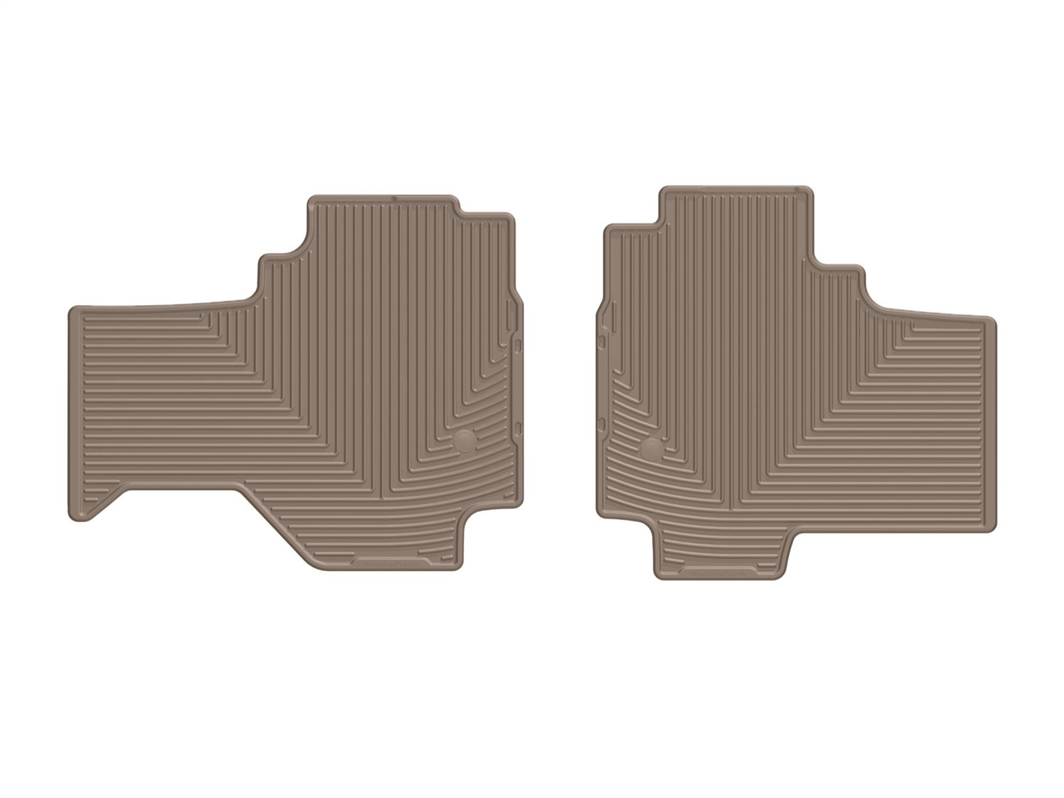 WeatherTech All Weather Floor Mats; Tan; Rear W508TN thumbnail 0