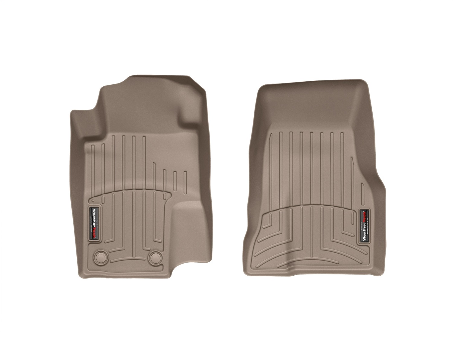 WeatherTech FloorLinerTM DigitalFit; Tan; Front 453481 thumbnail 0