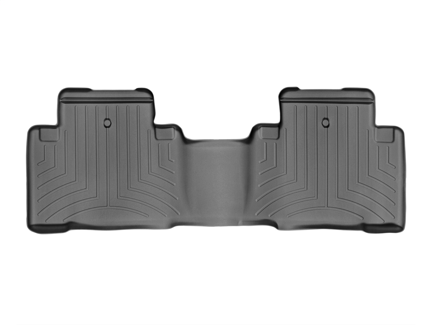 WeatherTech FloorLinerTM DigitalFit; Black; Rear 445762 thumbnail 0