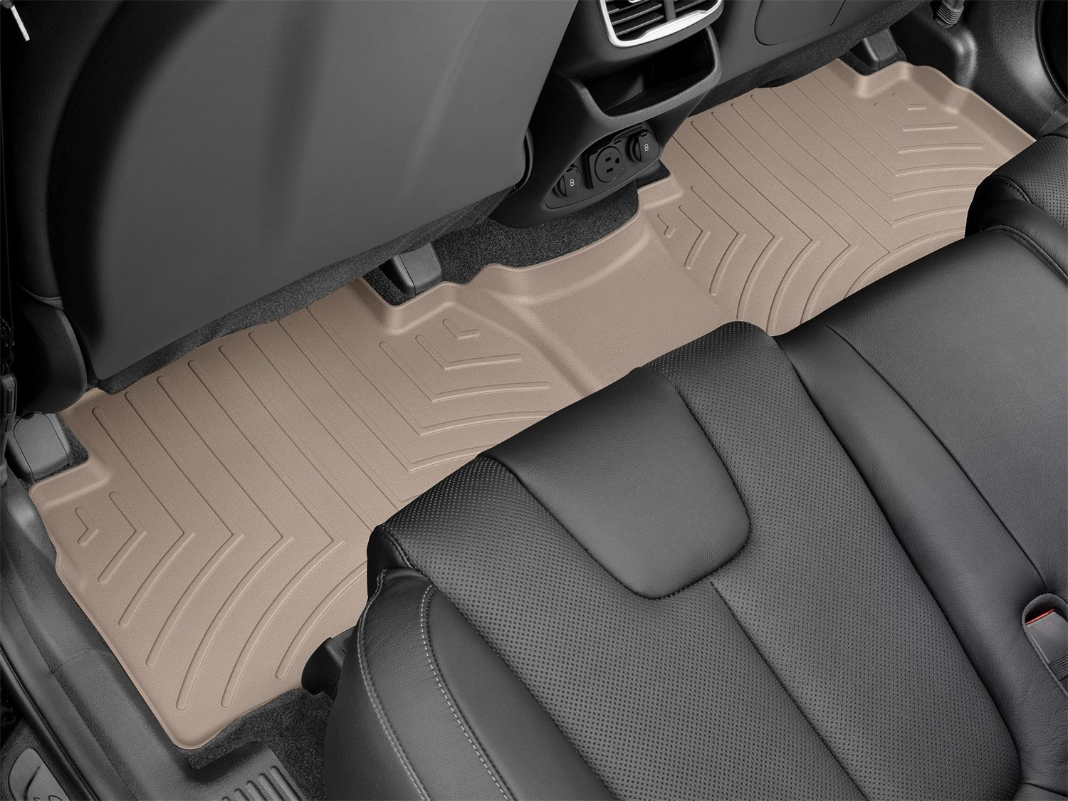 WeatherTech FloorLinerTM DigitalFit; Tan; Rear 4514852 thumbnail 0