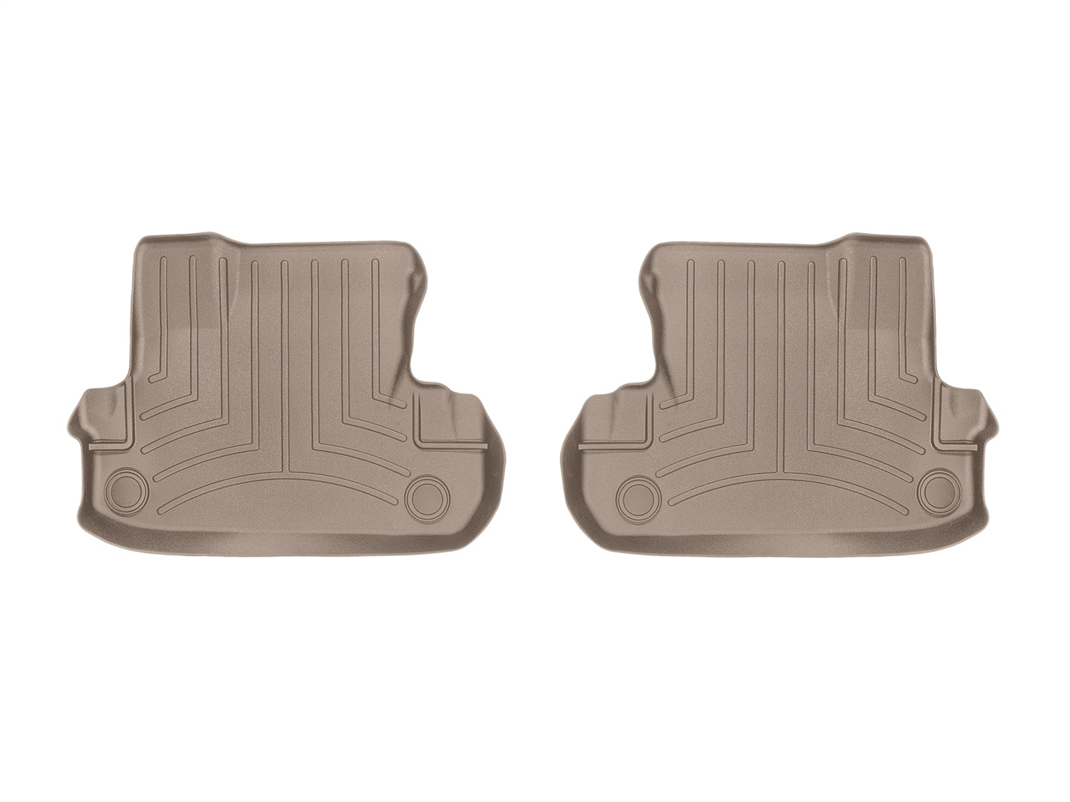 WeatherTech FloorLinerTM DigitalFit; Tan; Rear 4510602 thumbnail 0