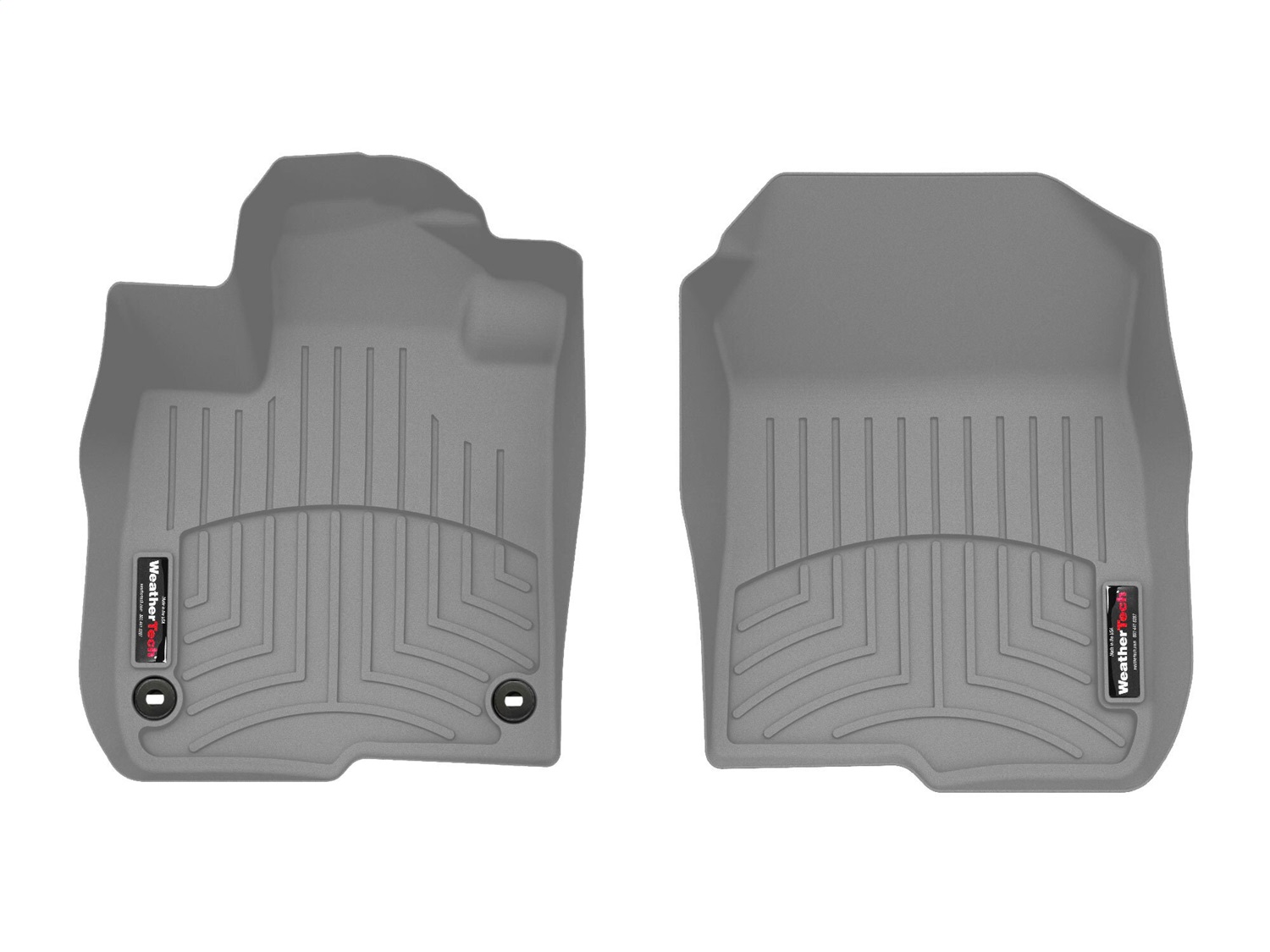 WeatherTech FloorLinerTM DigitalFit; Gray; Front 4617461 thumbnail 0