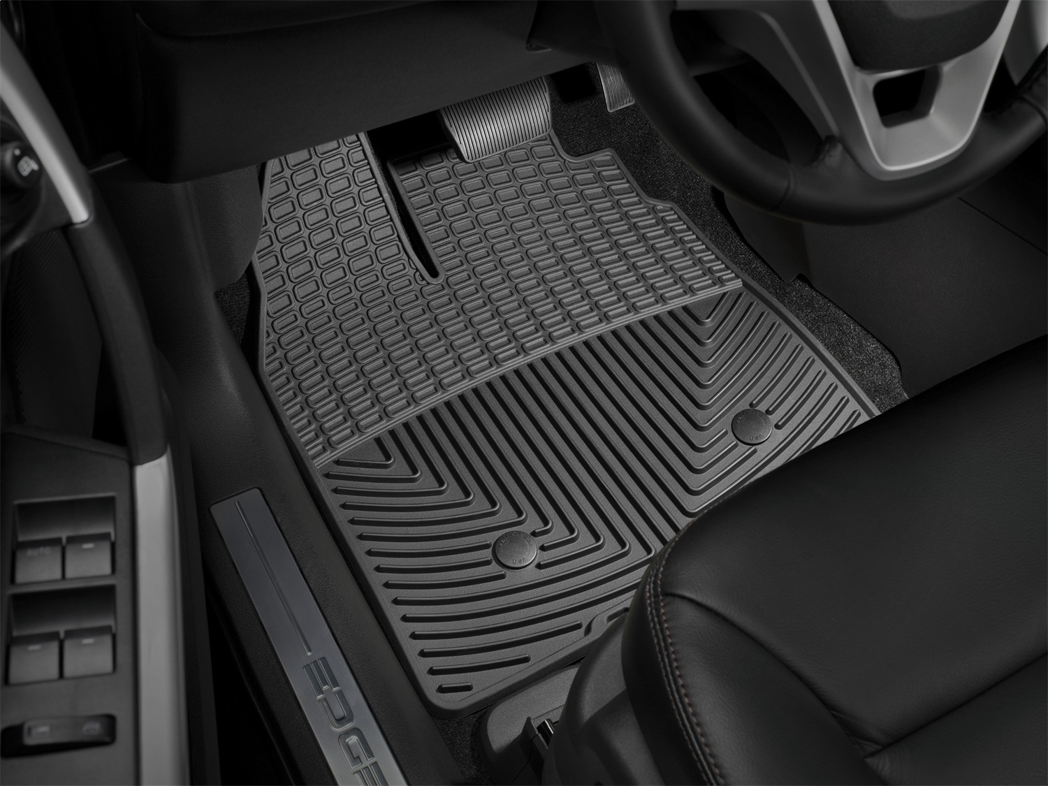 WeatherTech All Weather Floor Mats; Black; Front W236 thumbnail 0