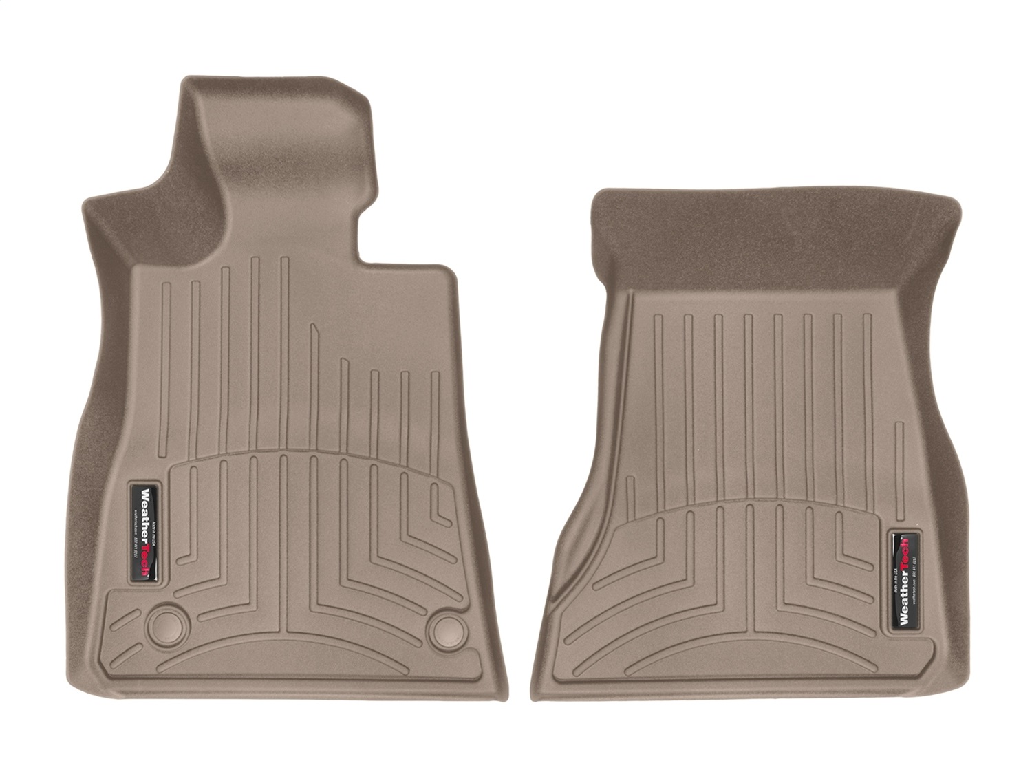 WeatherTech FloorLinerTM DigitalFit; Tan; Front 458361 thumbnail 1