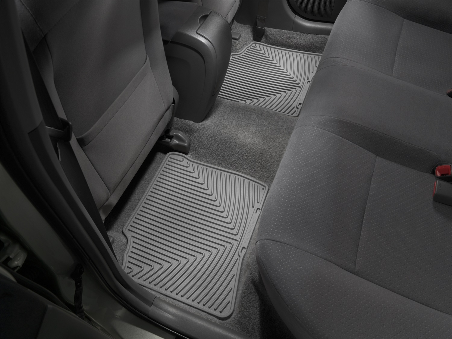 WeatherTech All Weather Floor Mats; Gray; Rear W130GR thumbnail 0