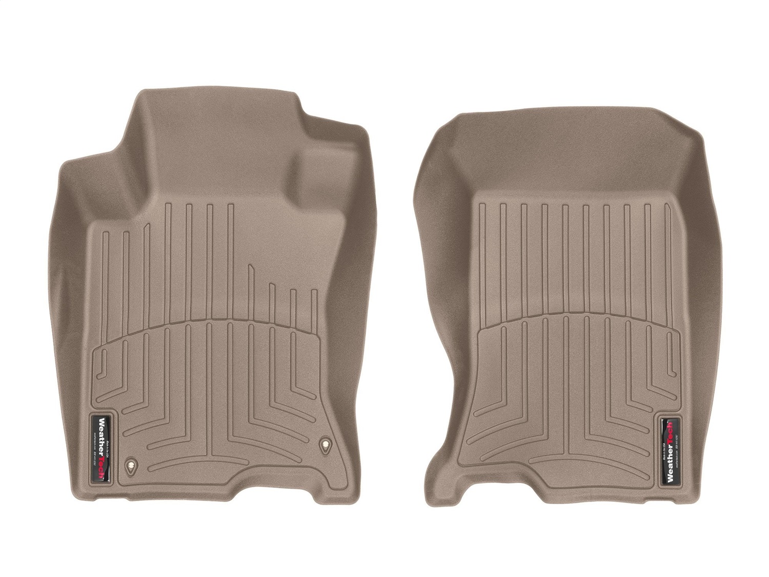 WeatherTech FloorLinerTM DigitalFit; Tan; Front 4512771 thumbnail 0