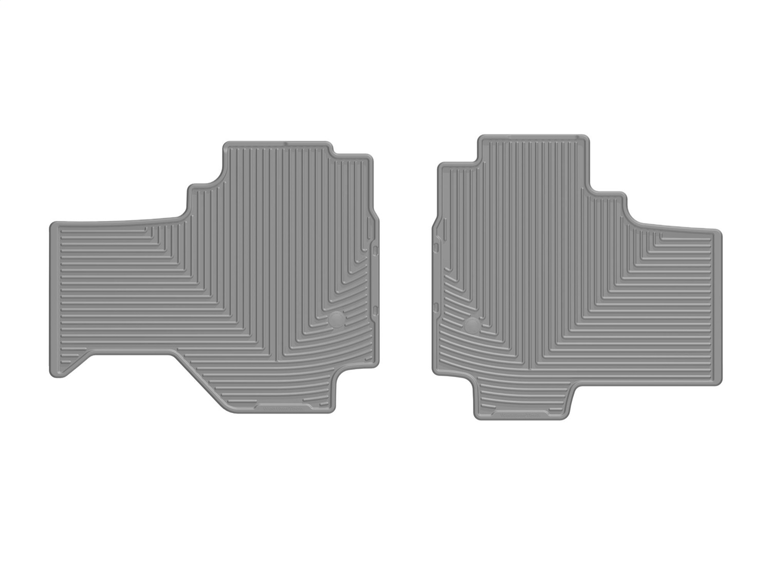 WeatherTech All Weather Floor Mats; Gray; Rear W508GR thumbnail 0
