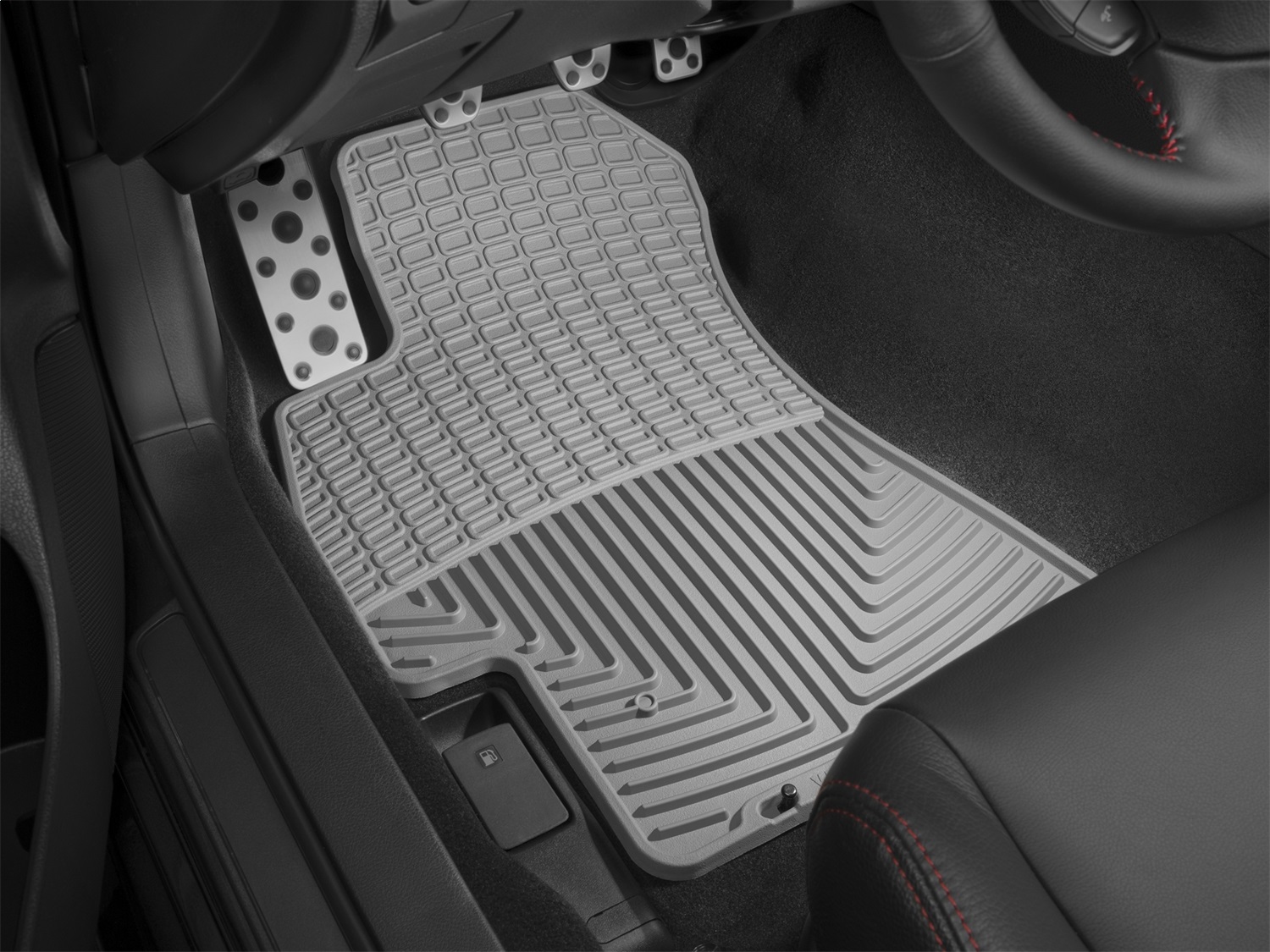 WeatherTech All Weather Floor Mats; Gray; Front W52GR thumbnail 0