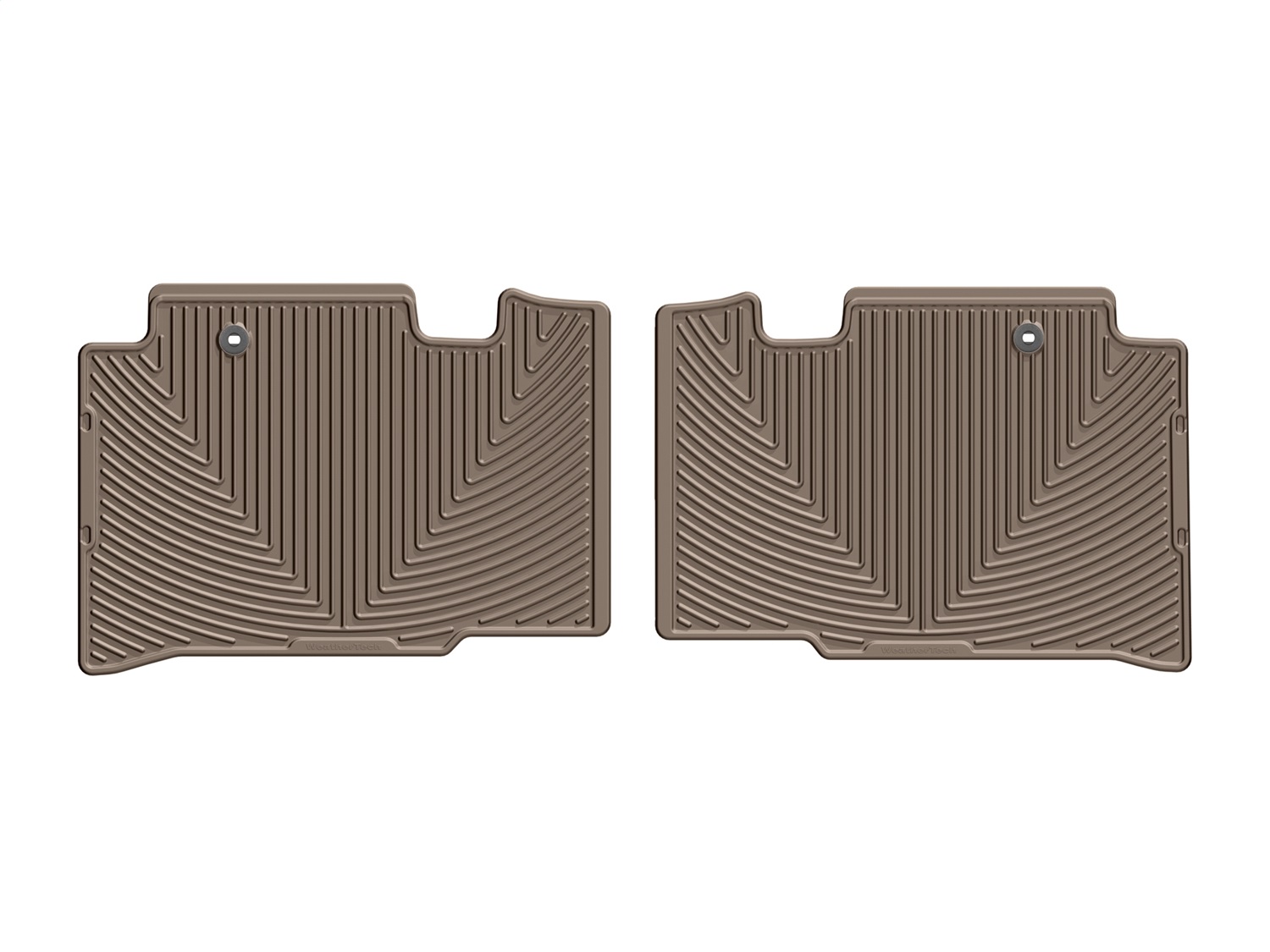 WeatherTech All Weather Floor Mats; Tan; Rear W466TN thumbnail 0