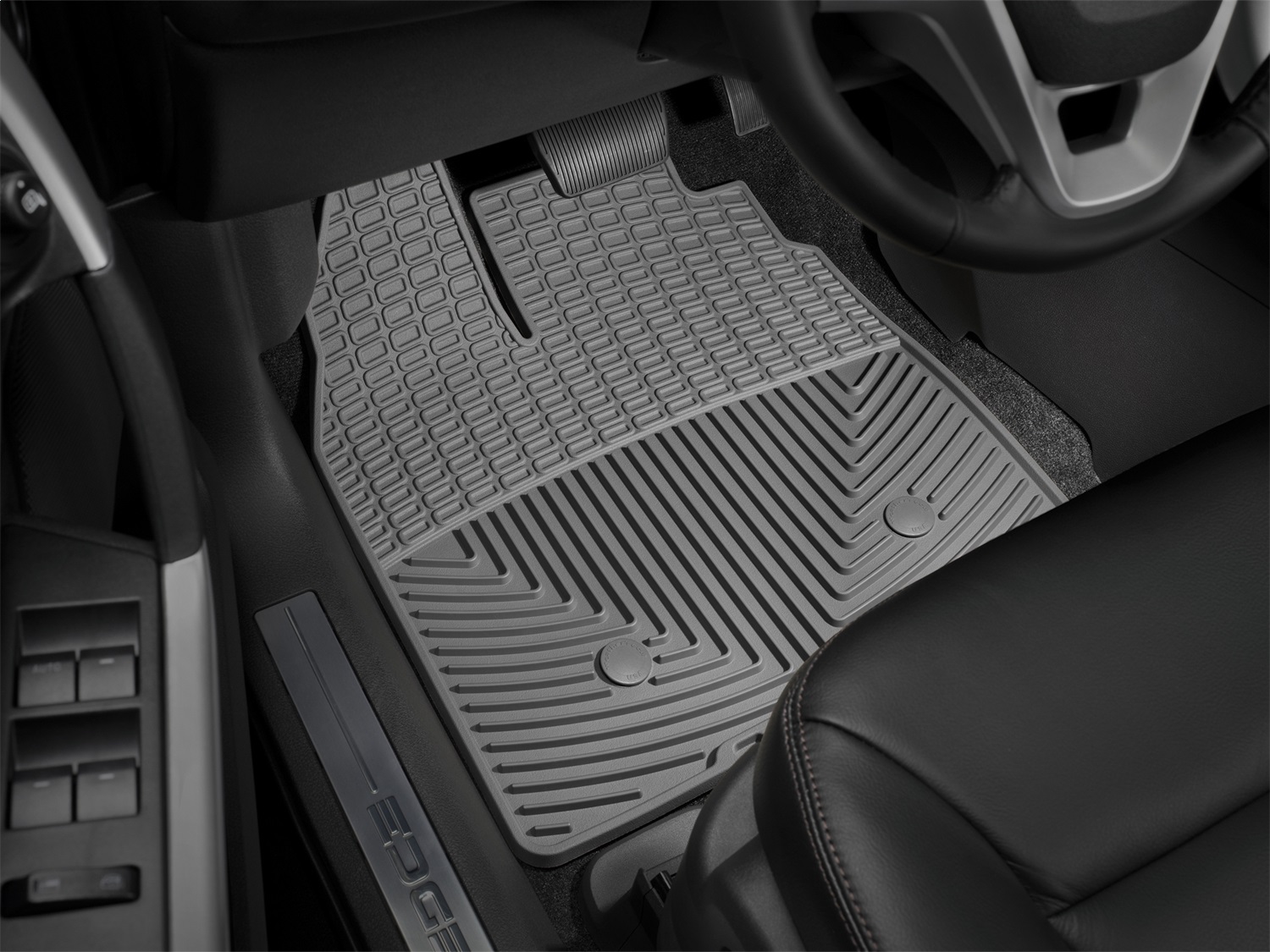 WeatherTech All Weather Floor Mats; Gray; Front W236GR thumbnail 0